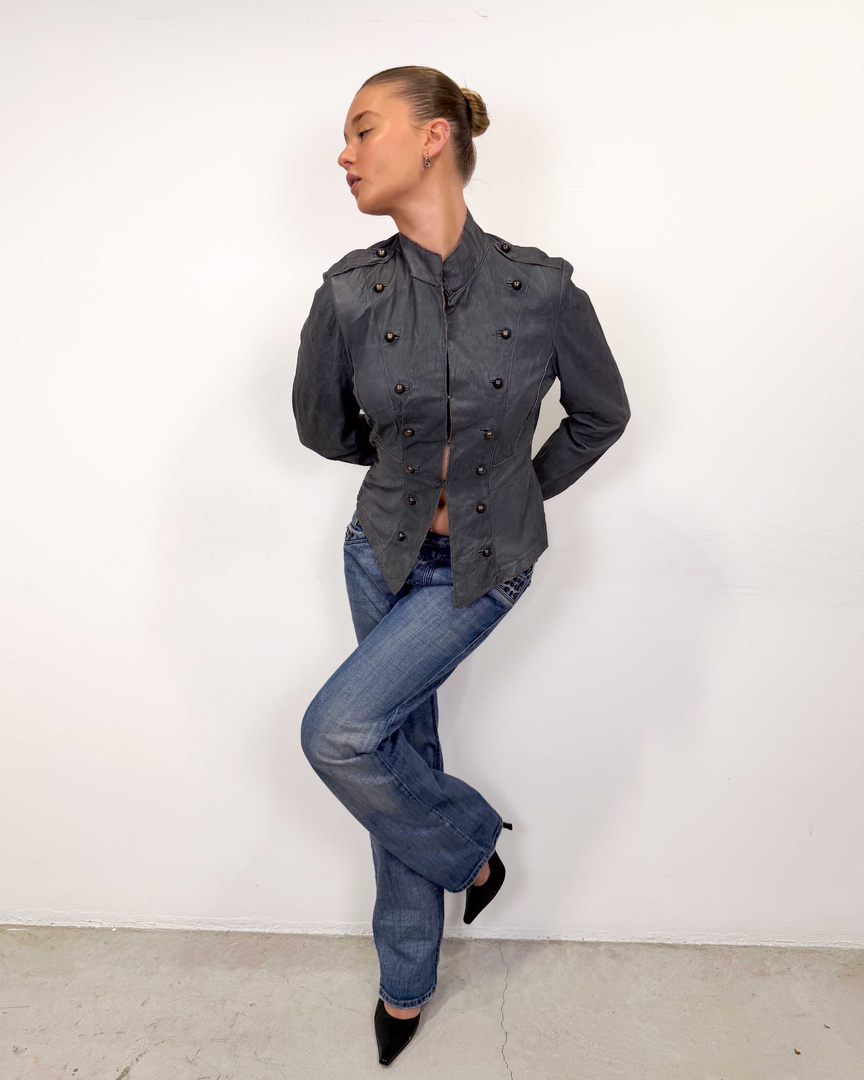 The nellie leather jacket