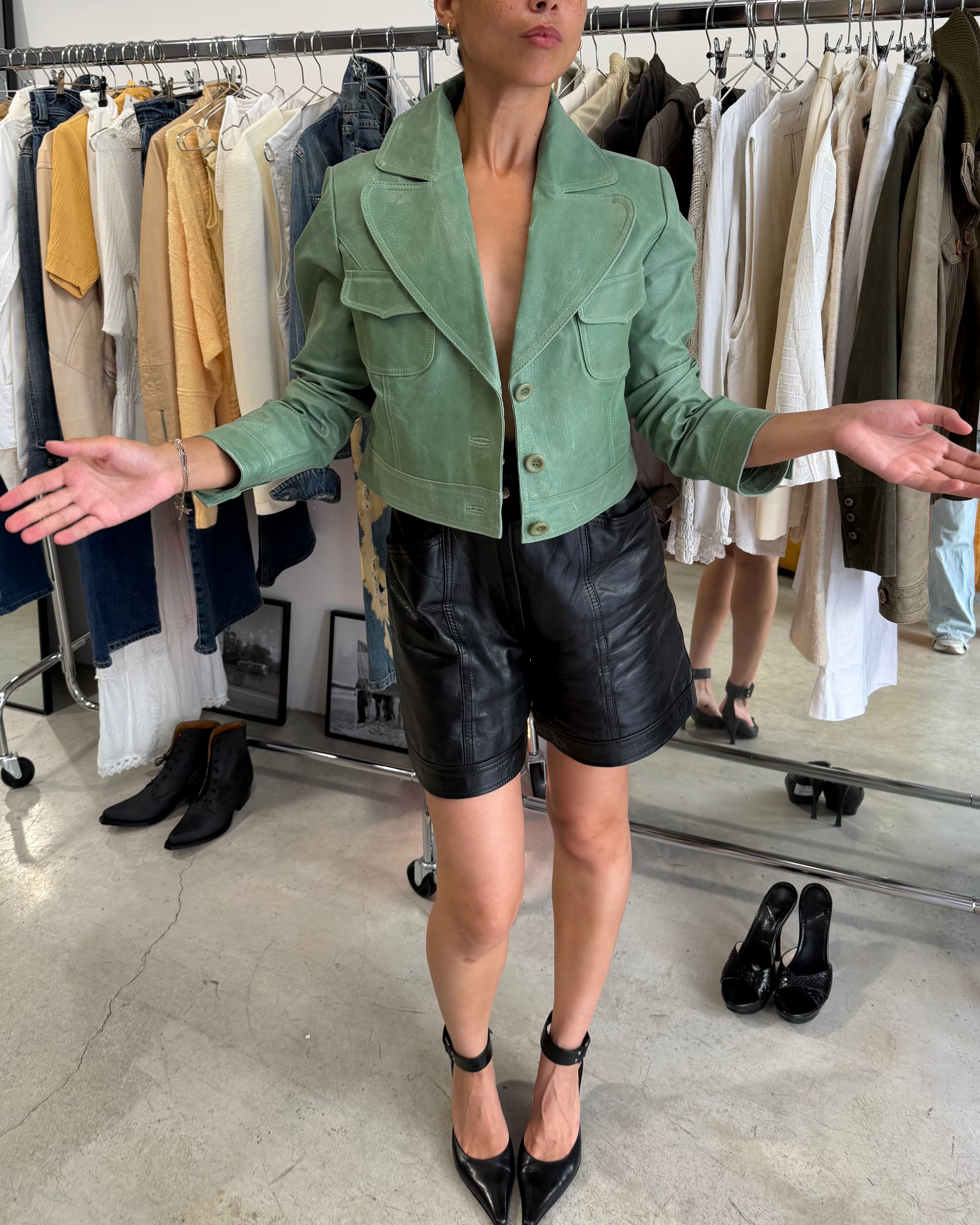 The meredith leather jacket