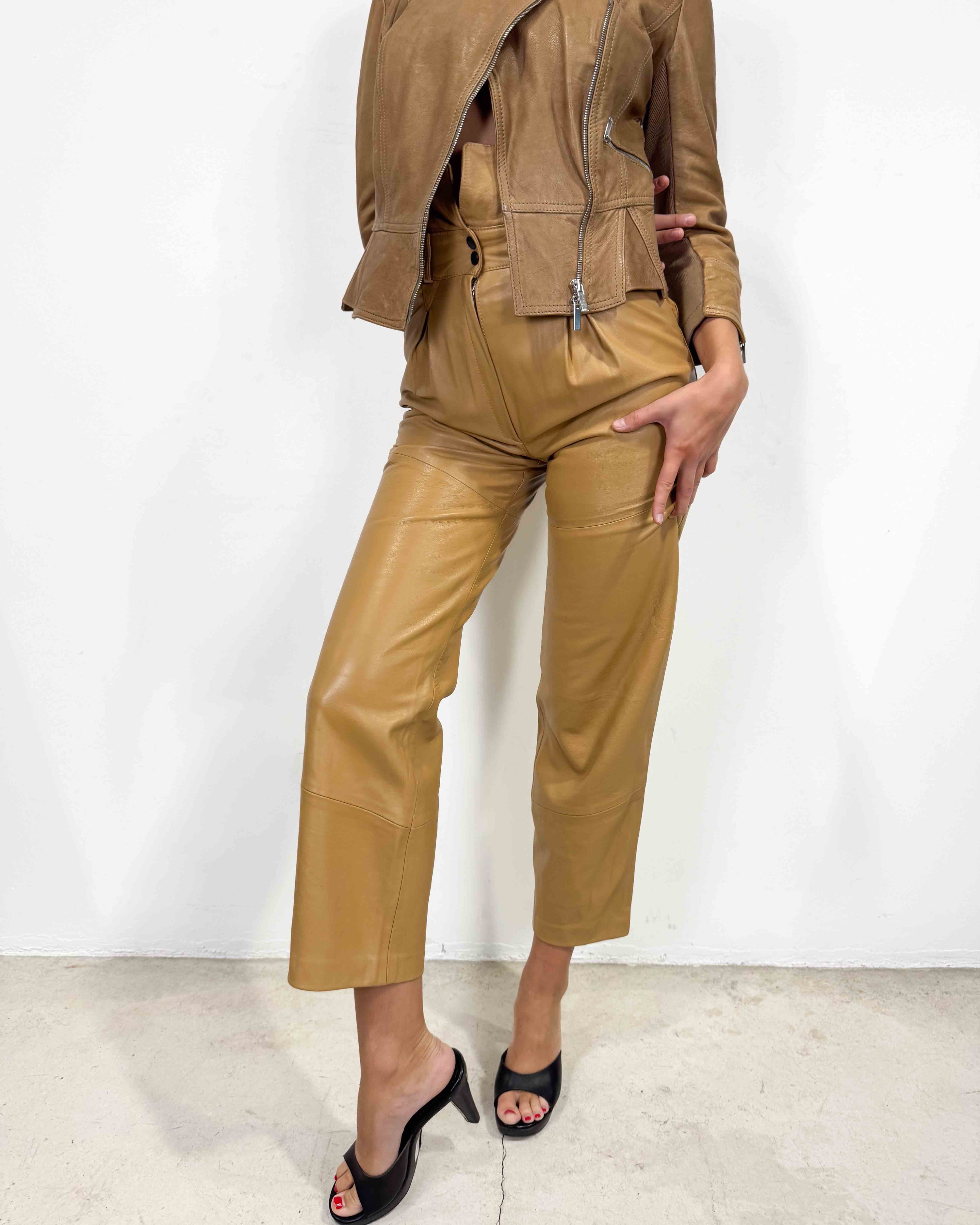 The tamara leather pants