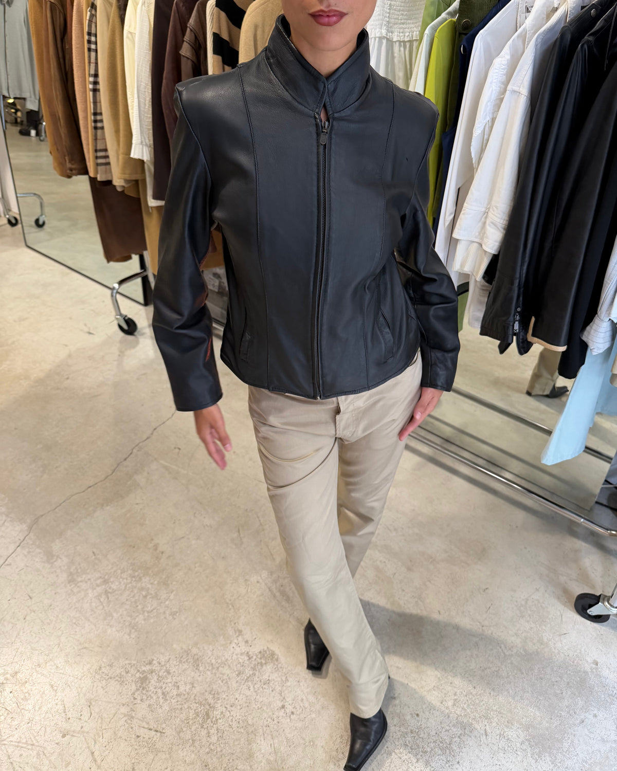 The miranda leather jacket