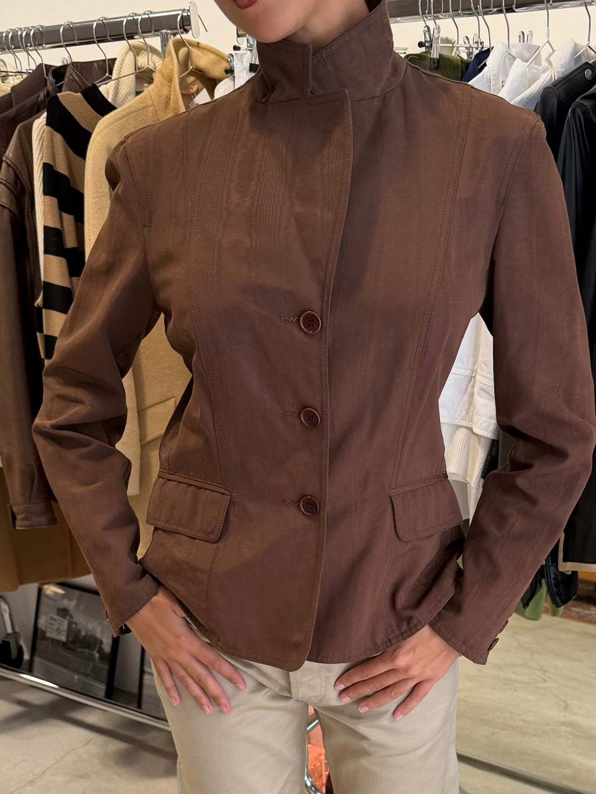 The maxine blazer by moschino