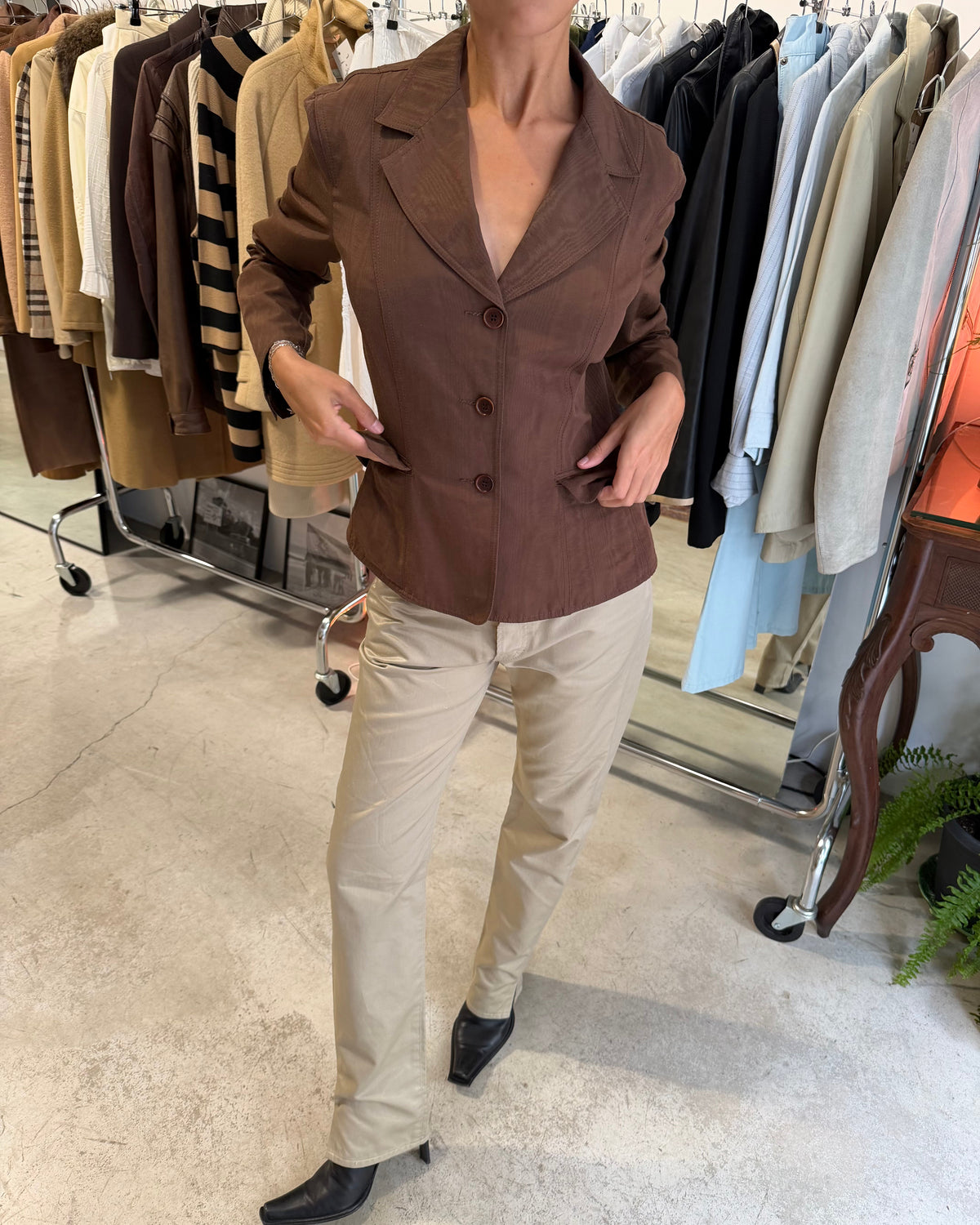 The maxine blazer by moschino