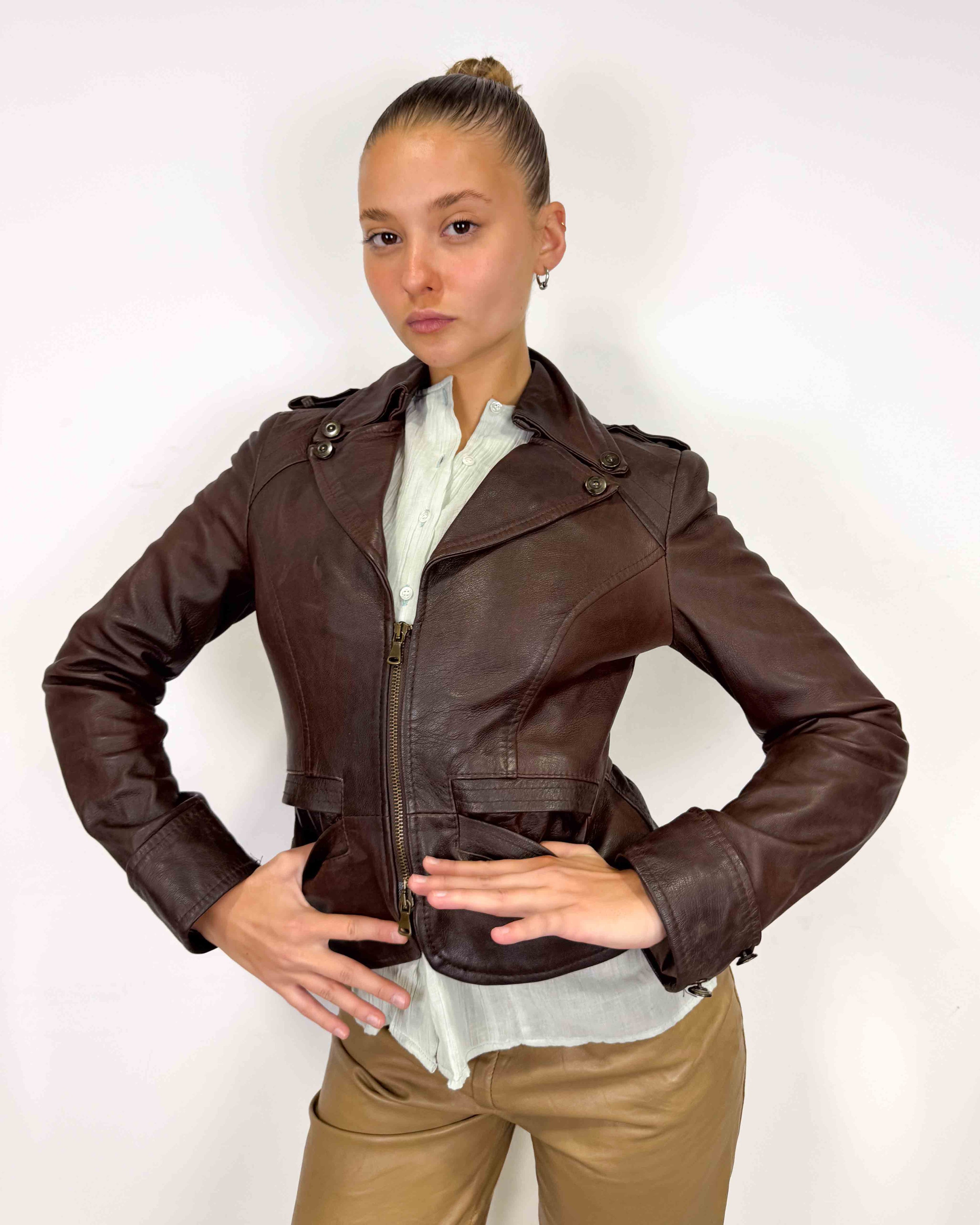 The madison leather jacket