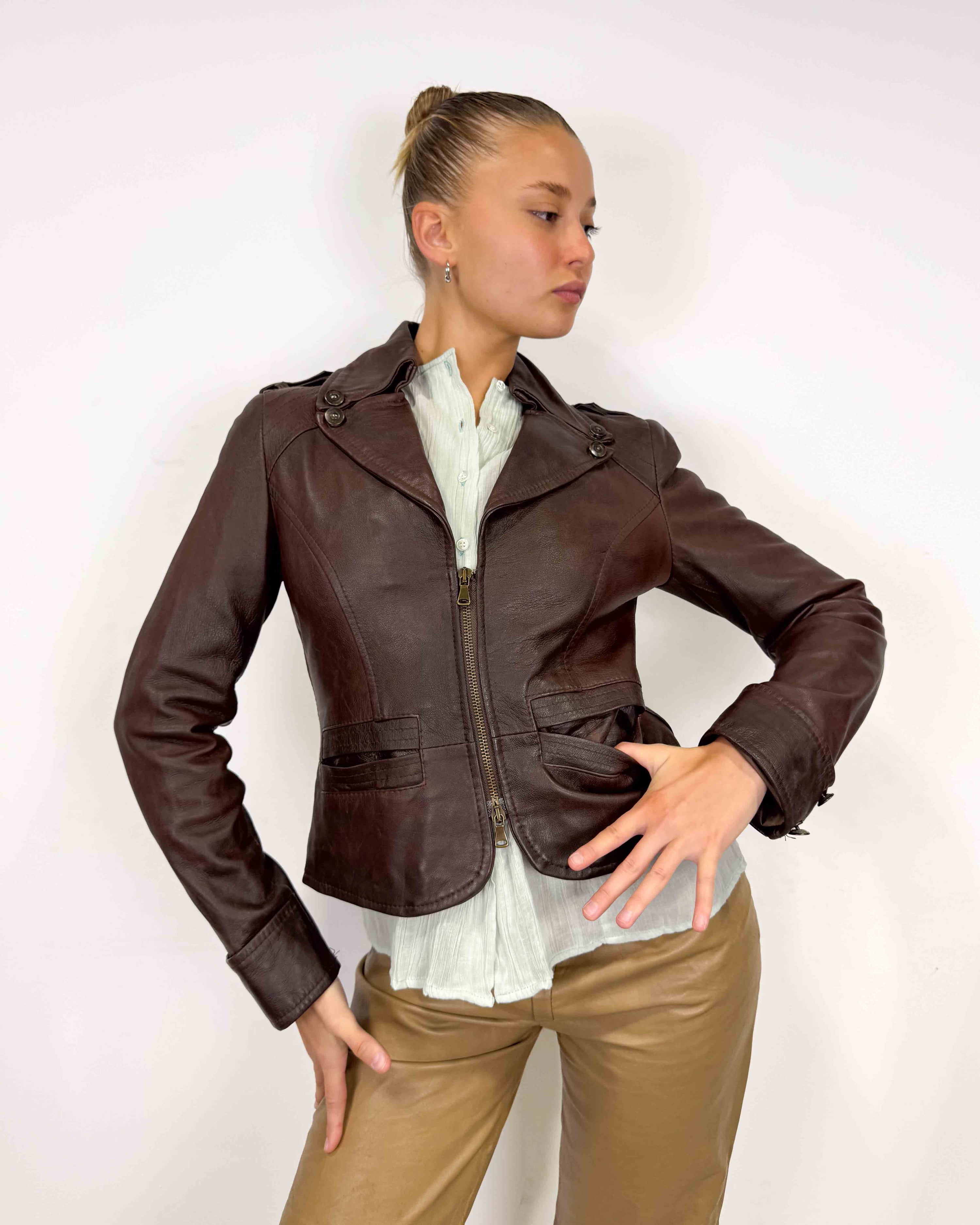 The madison leather jacket