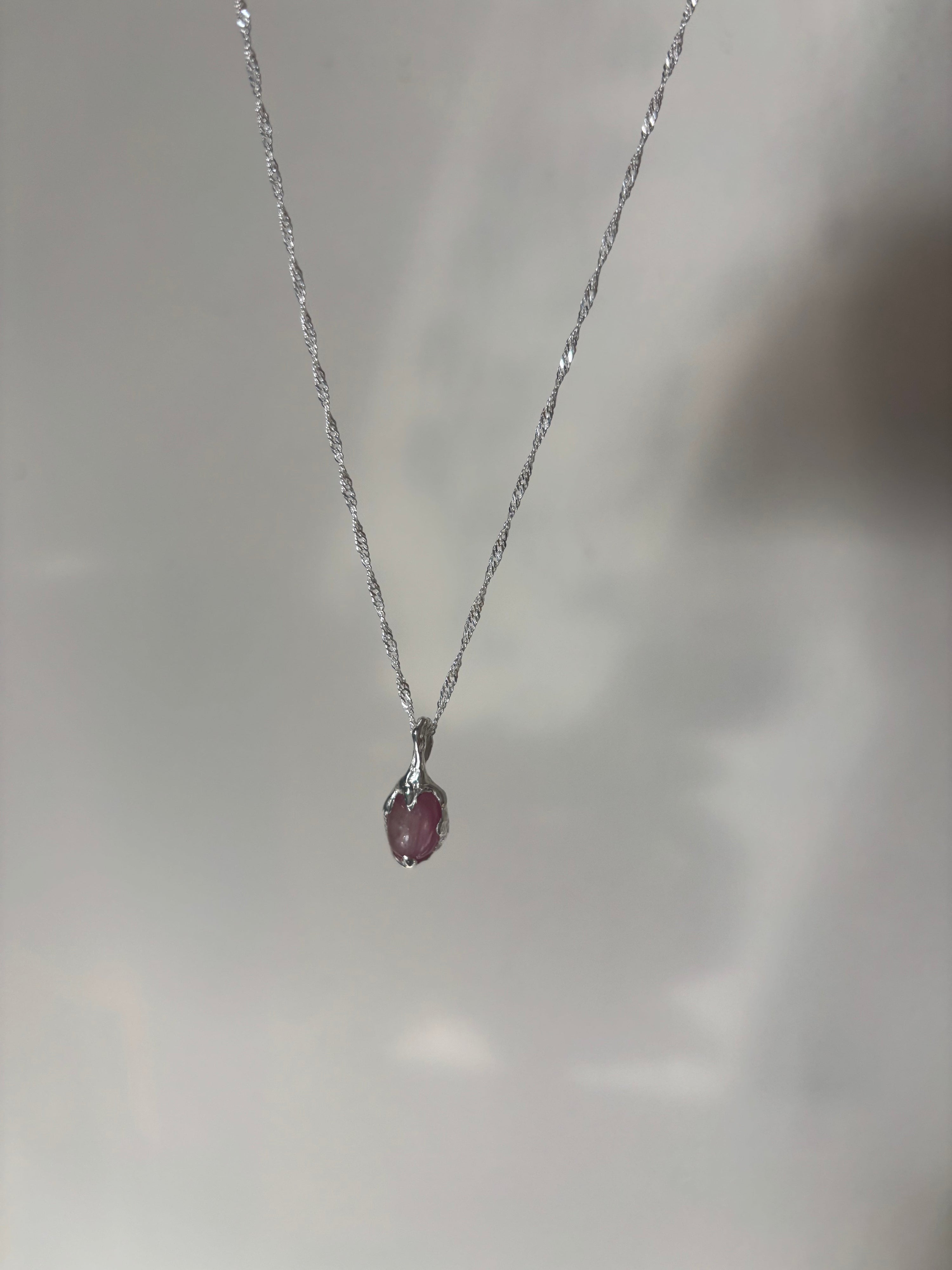 Nymph pendant - silver