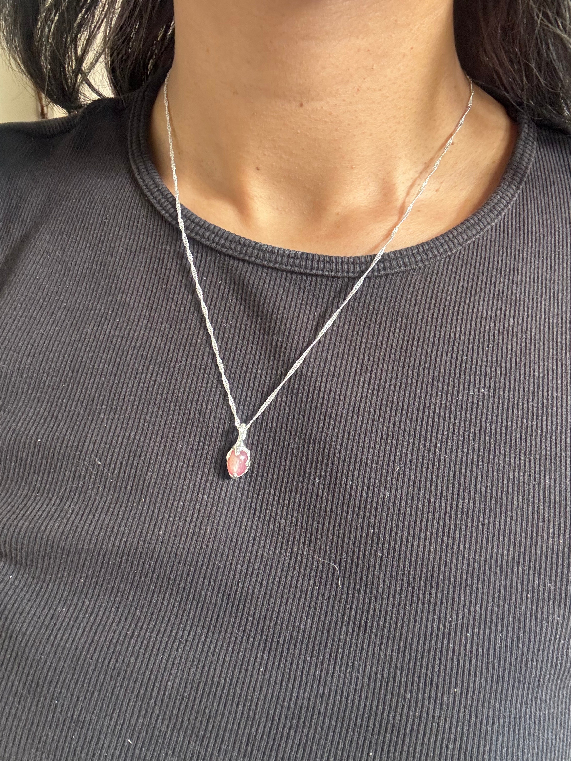 Nymph pendant - silver