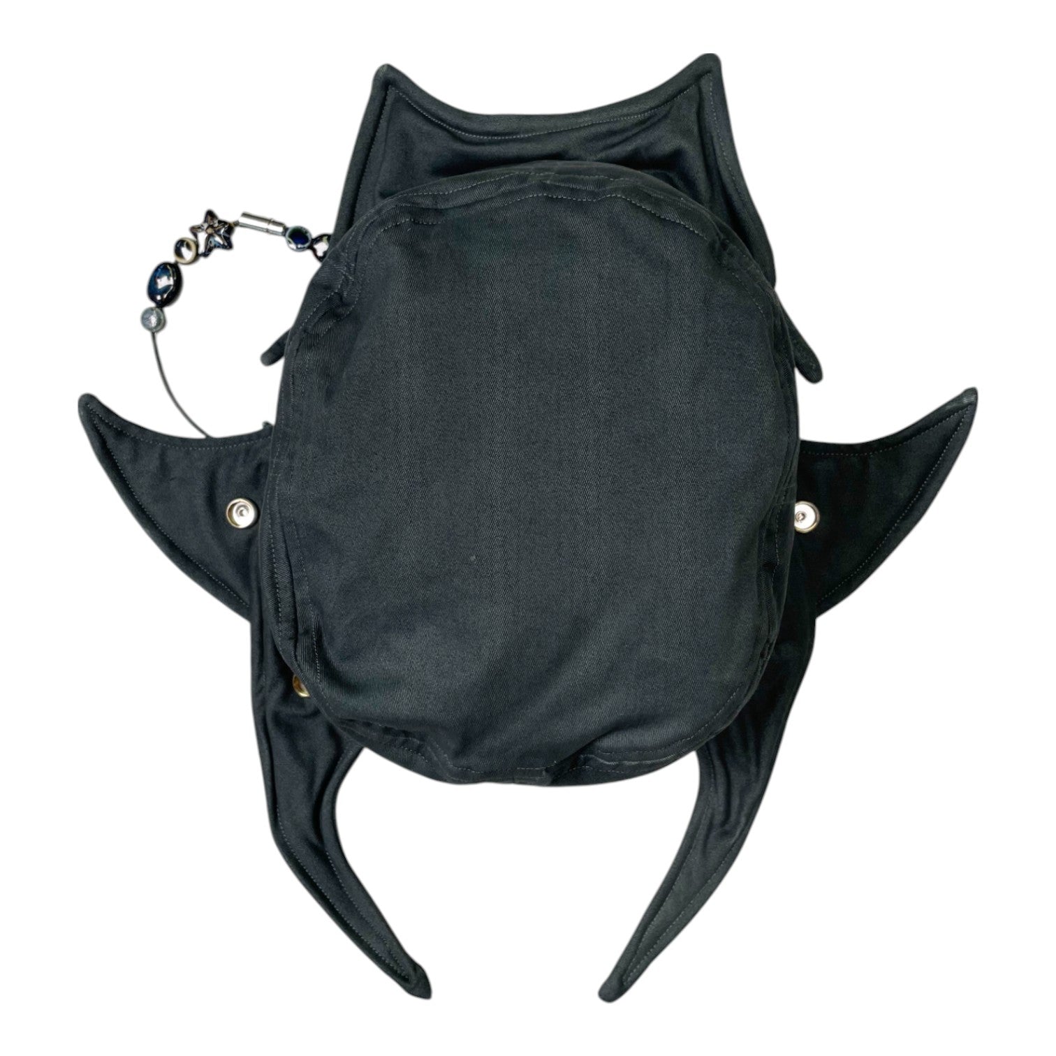 Beaded manta cap - grey