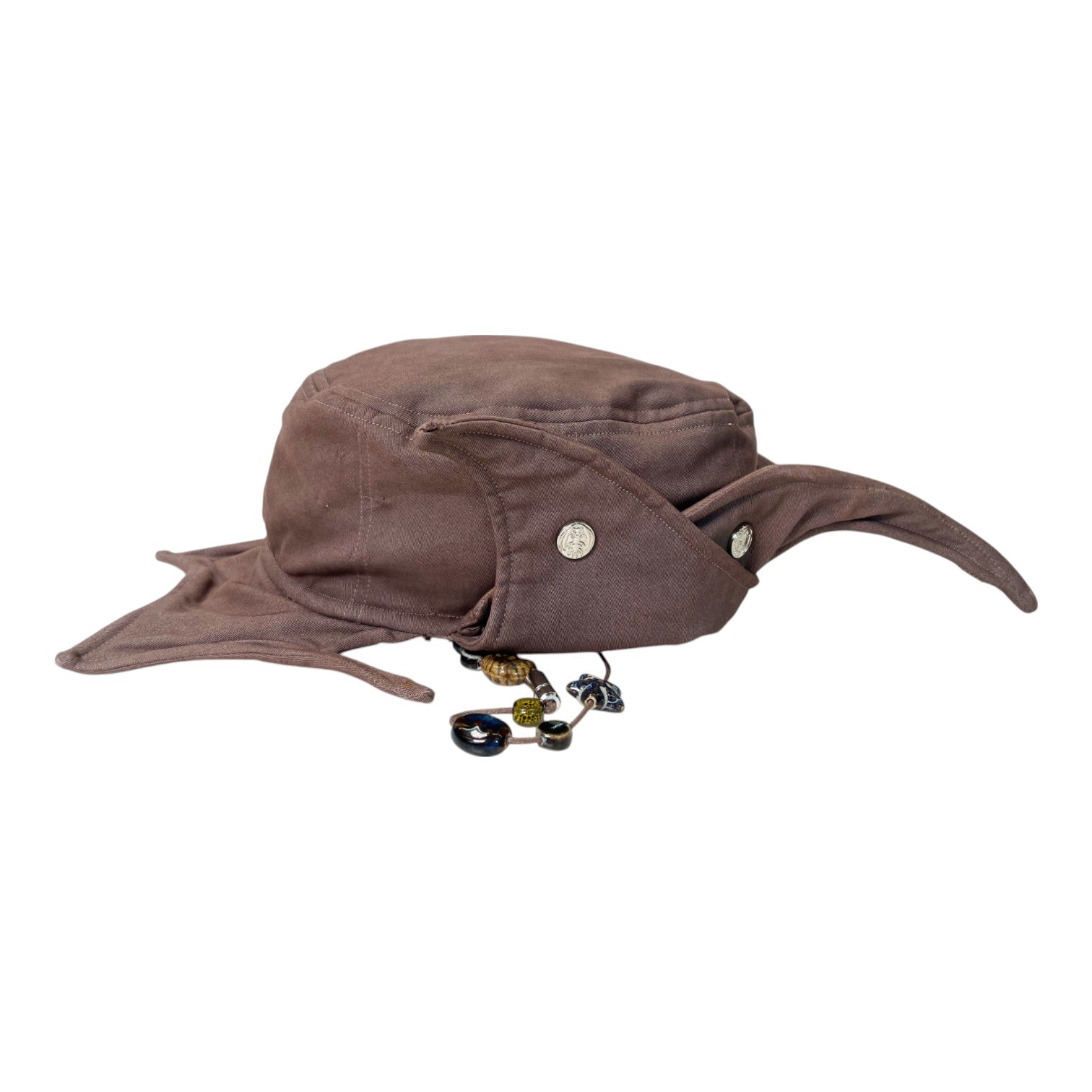 Beaded manta cap - dolphin pink