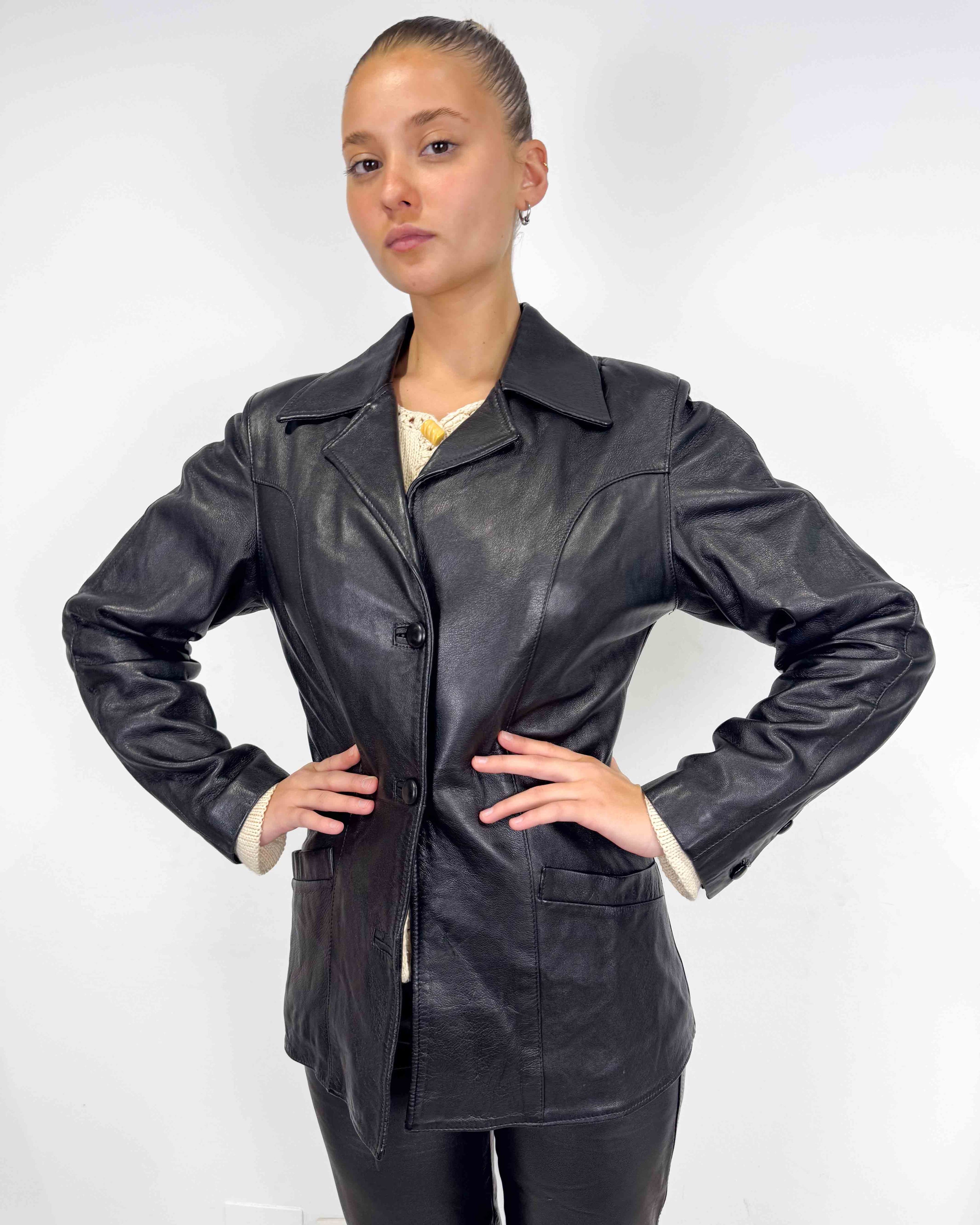The brooklyn leather jacket