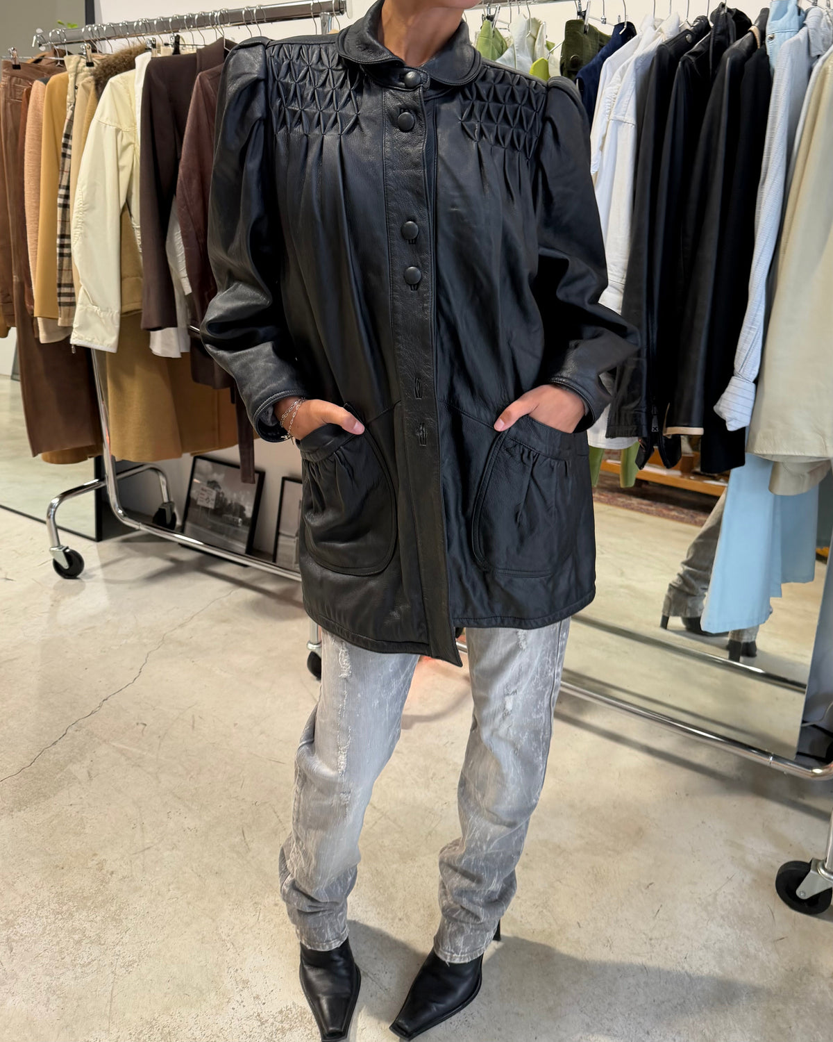 The johanna leathe jacket