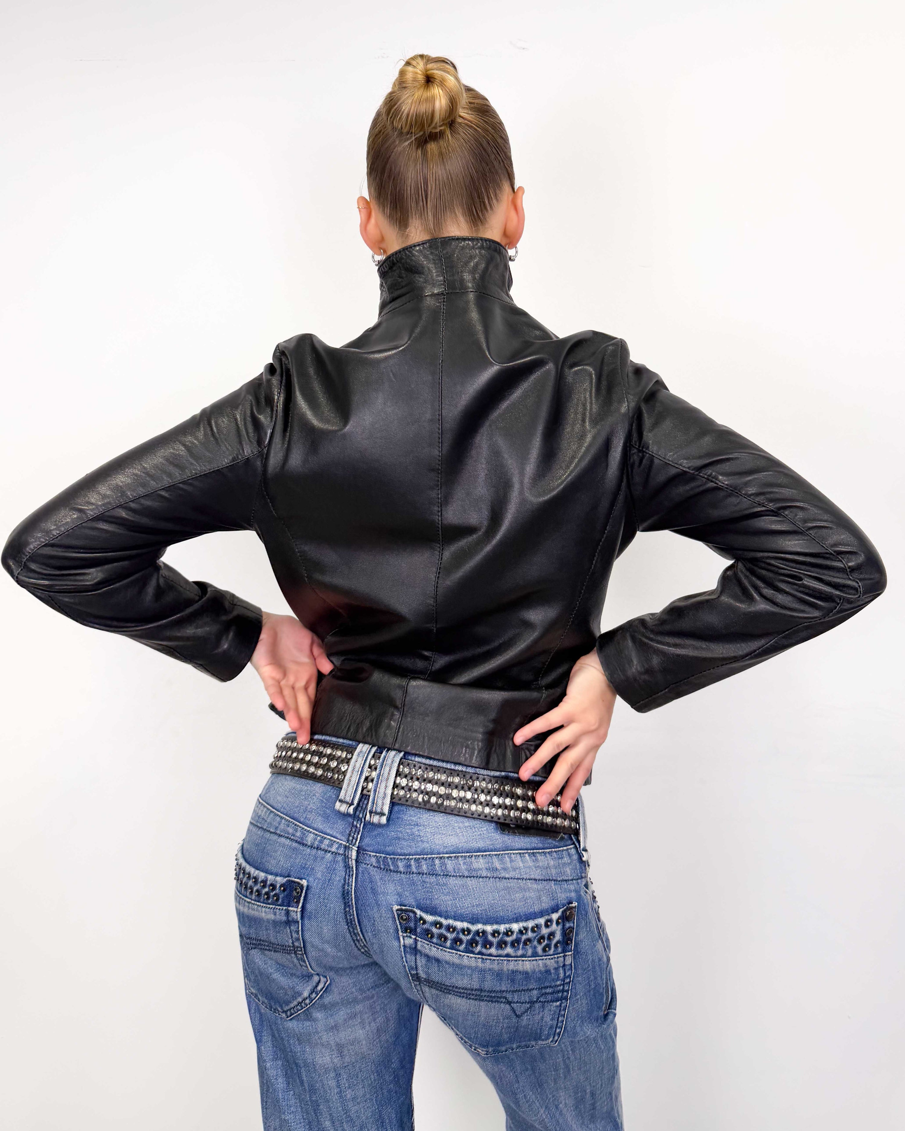 The dalia leather jacket