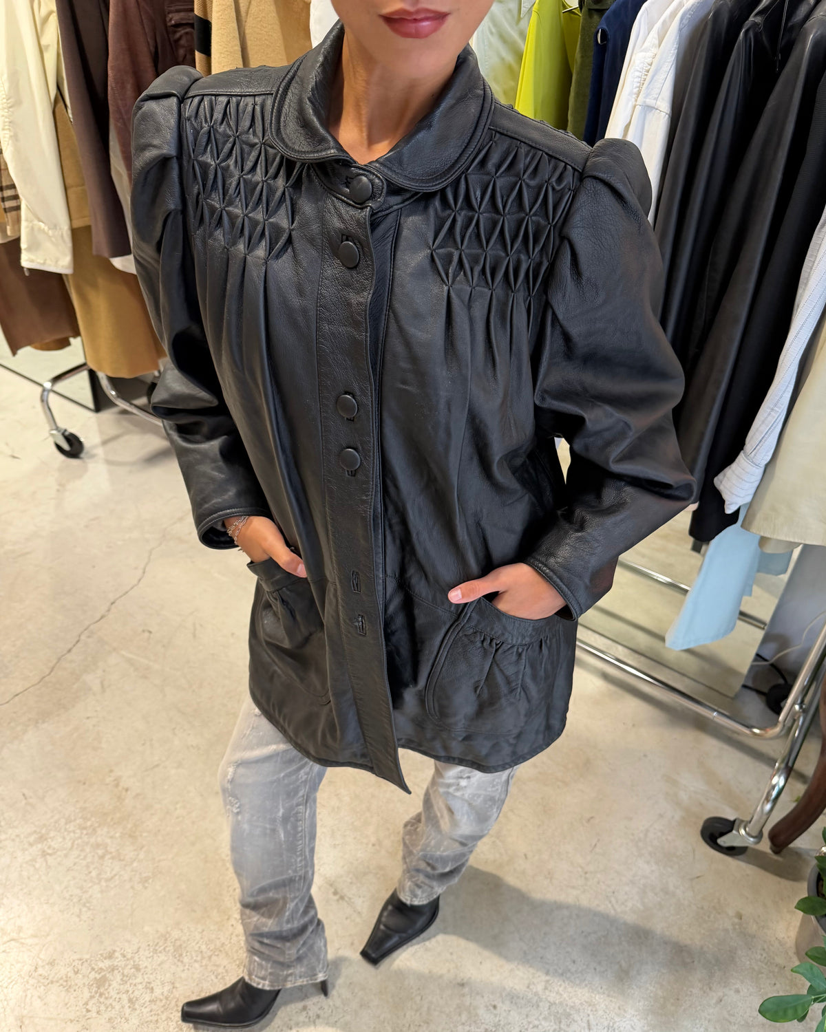 The johanna leathe jacket