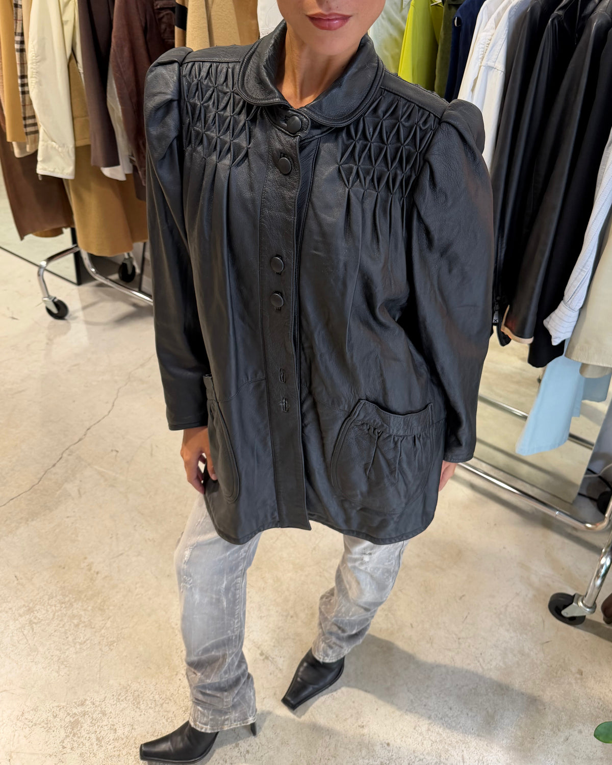 The johanna leathe jacket
