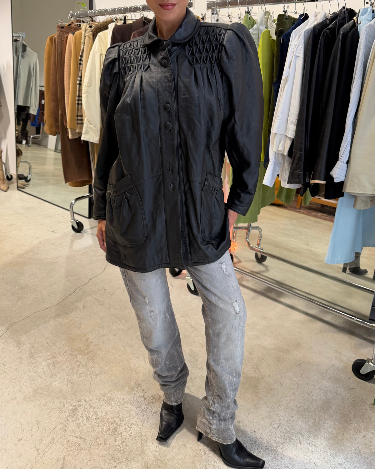 The johanna leathe jacket
