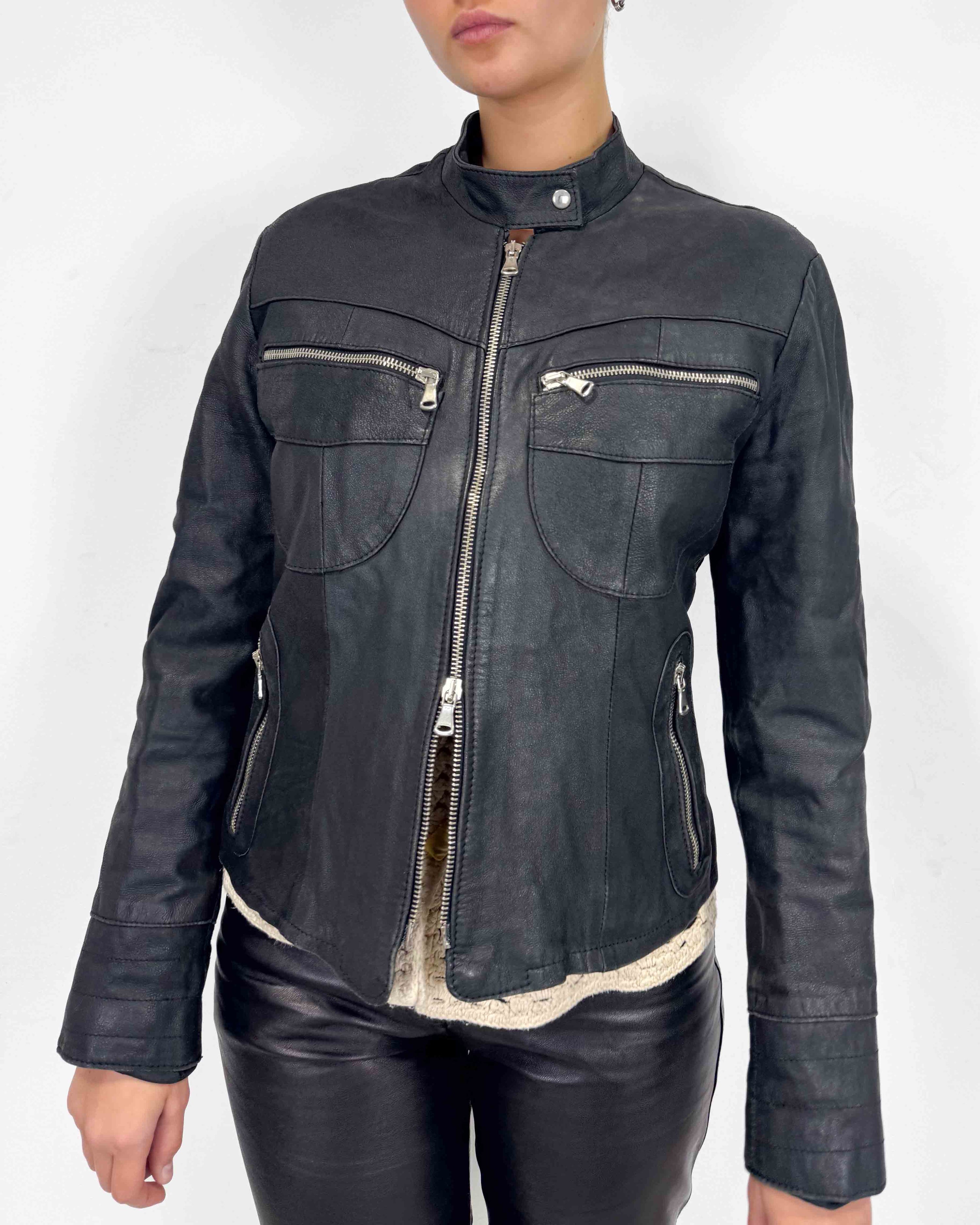 The leonie leather jacket