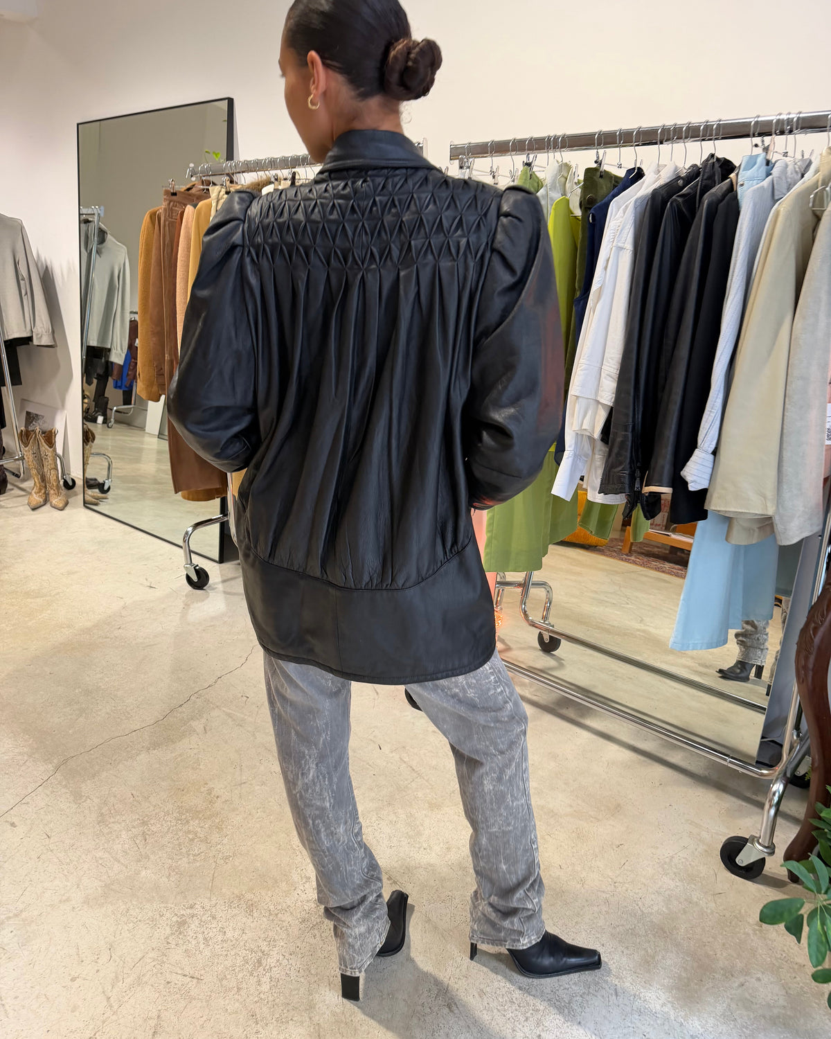 The johanna leathe jacket