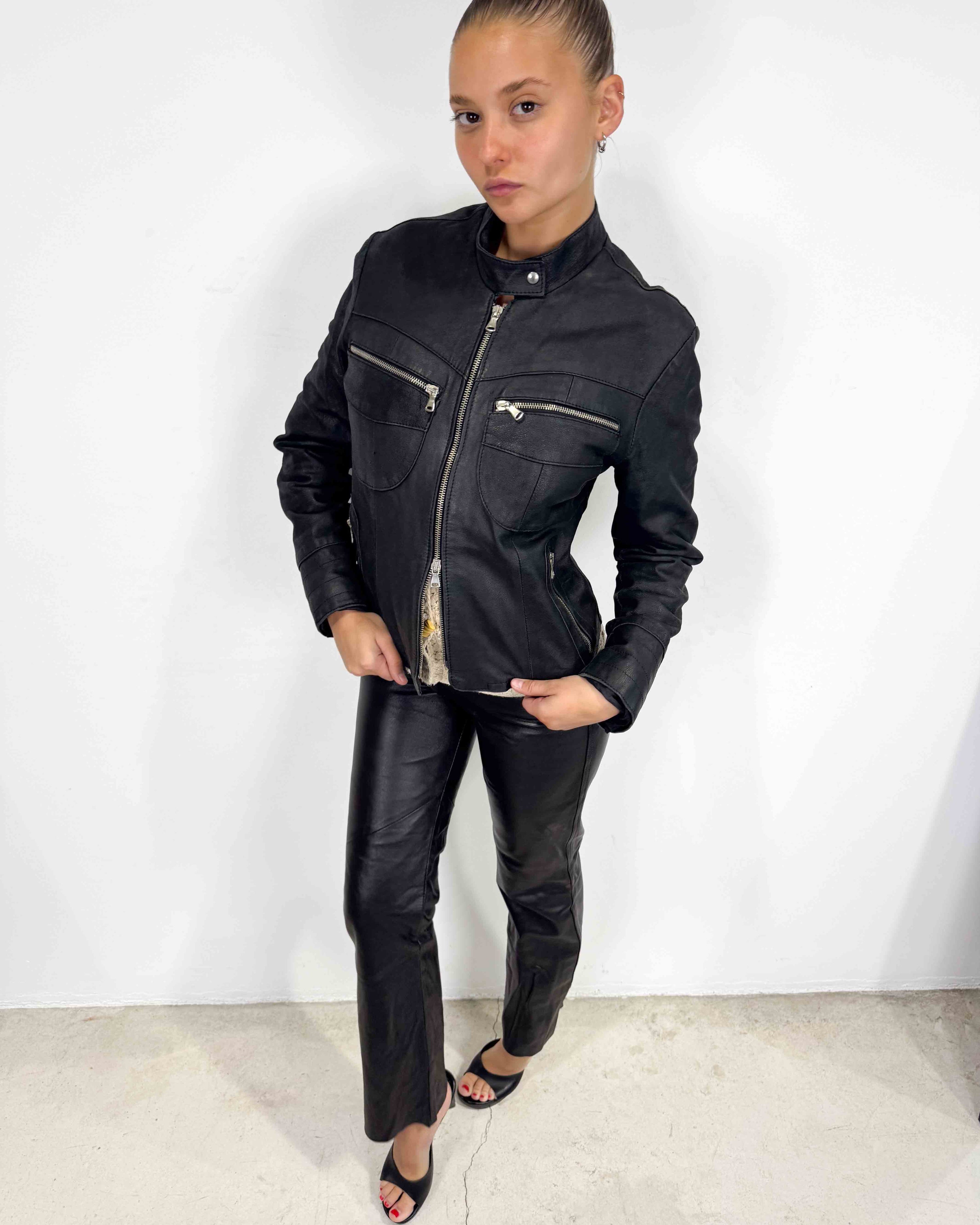 The leonie leather jacket