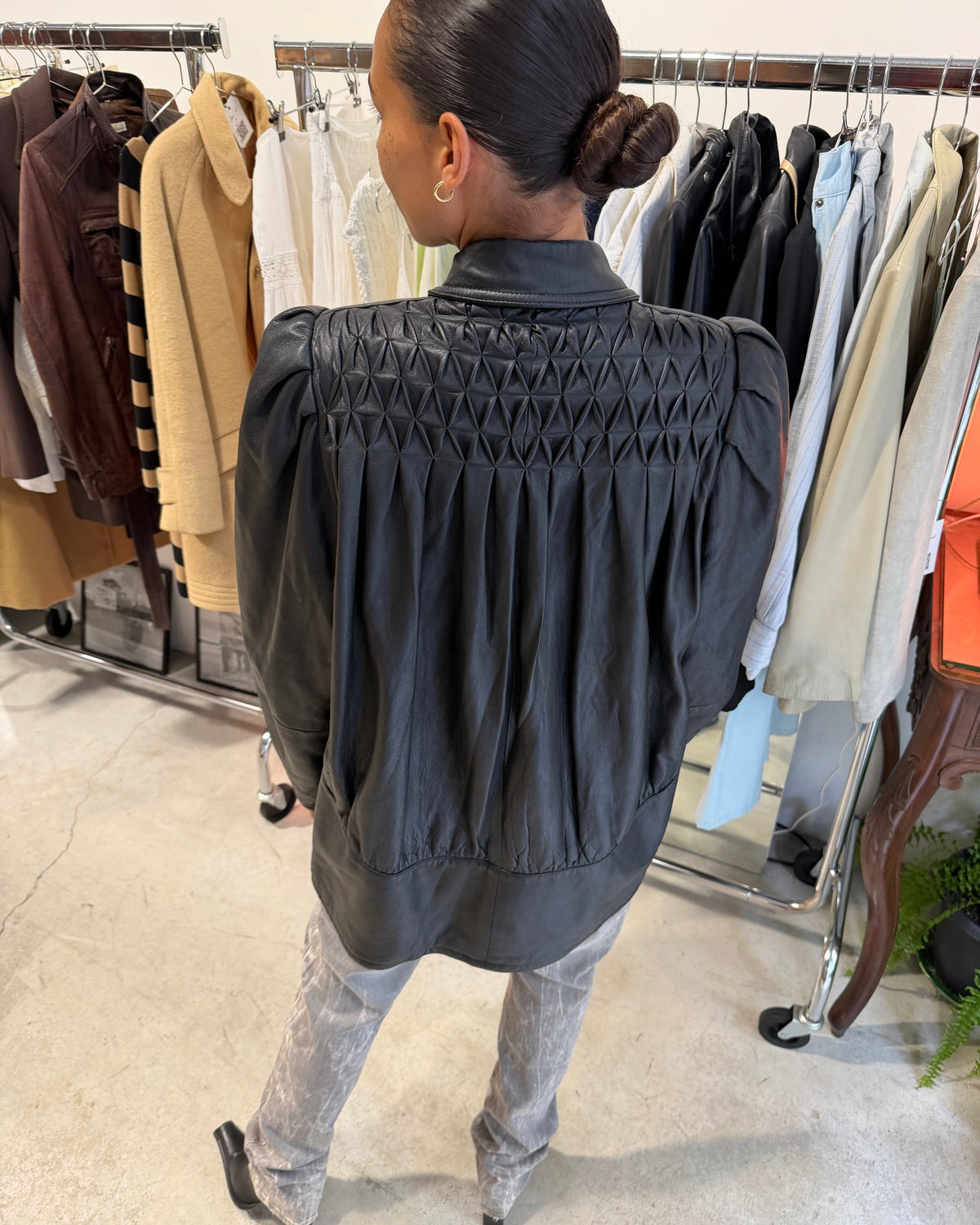 The johanna leathe jacket