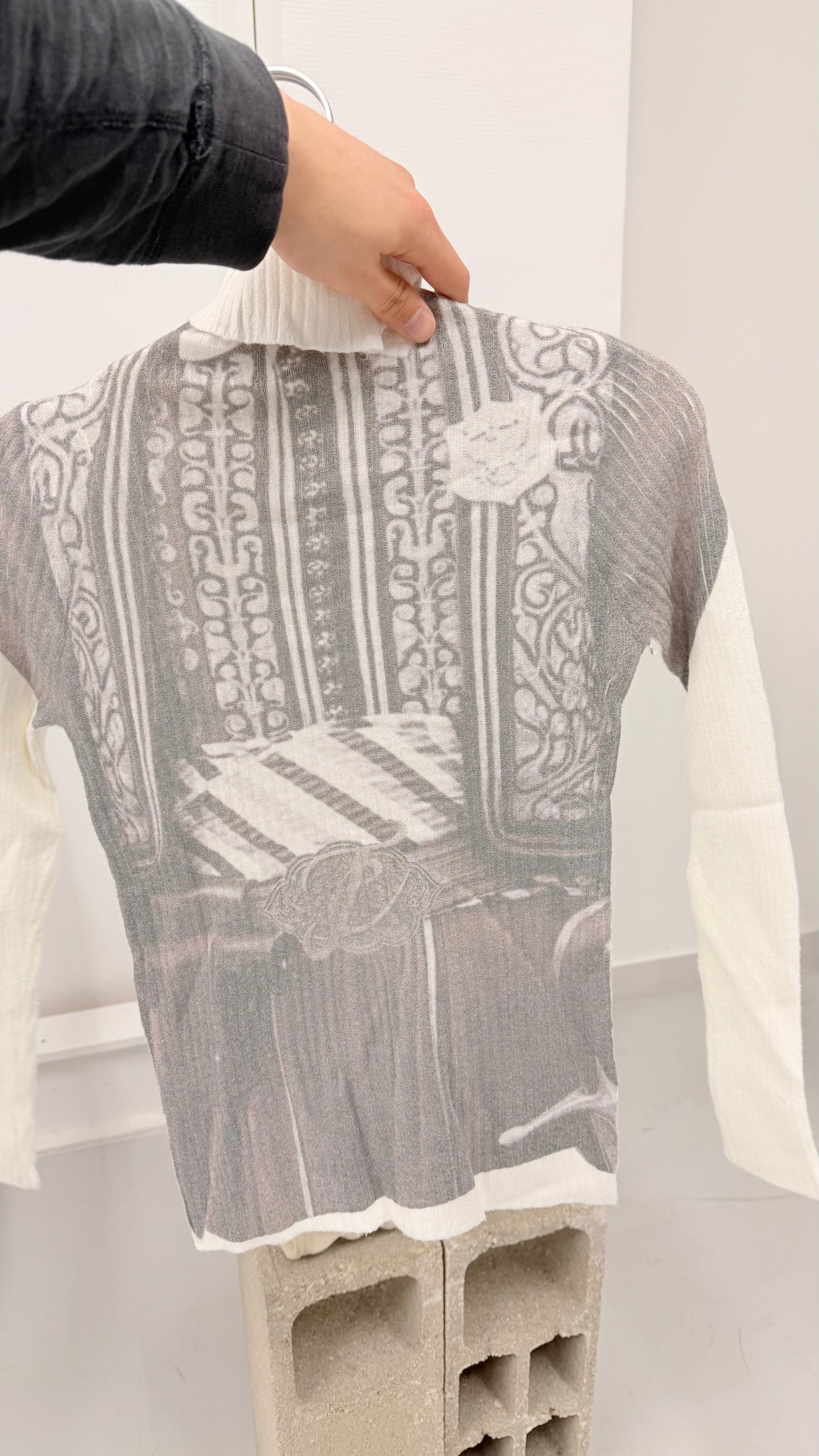 Fw26 longlseeve printed turtleneck 1