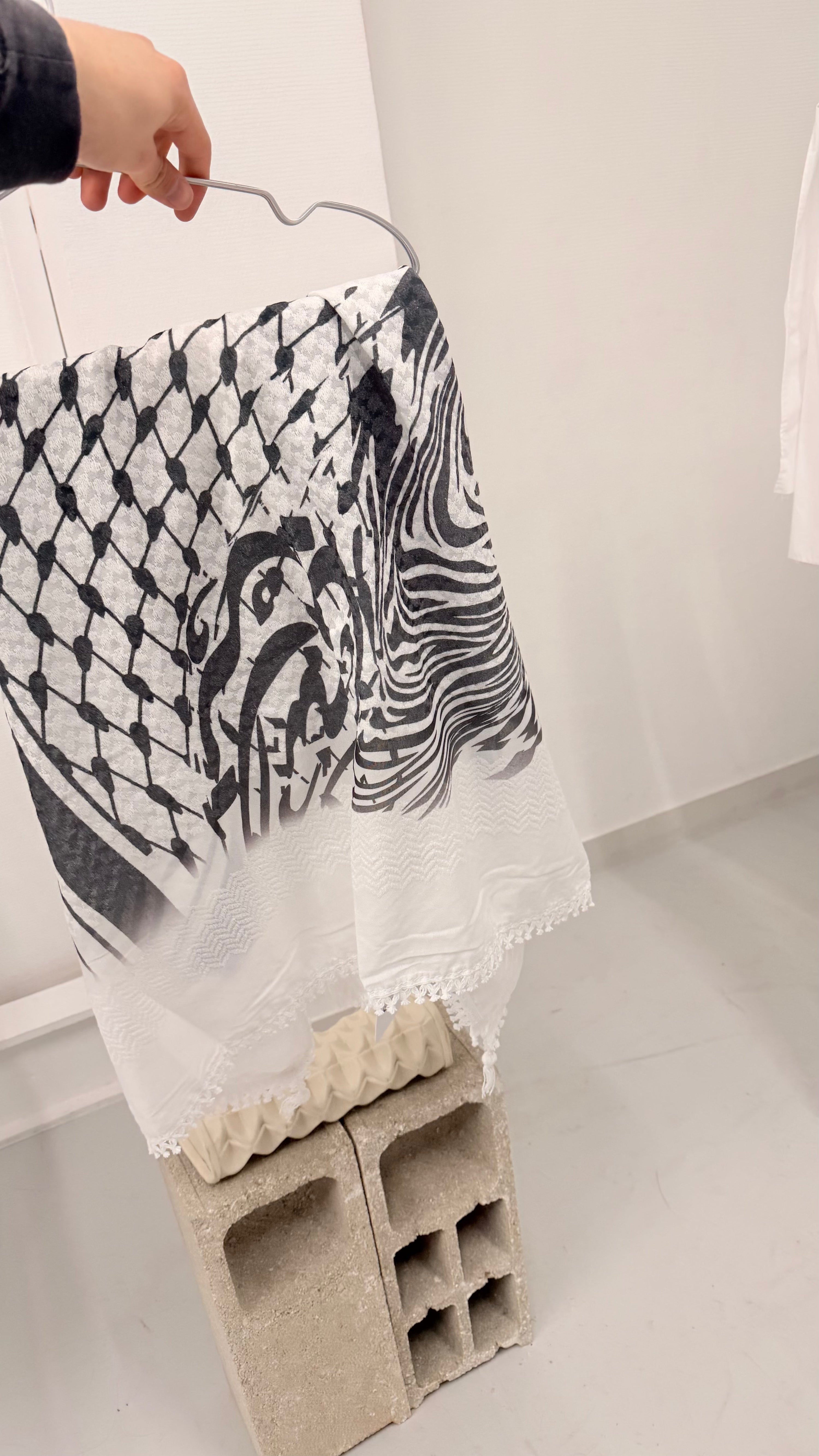 Keffiyeh scarf fw26