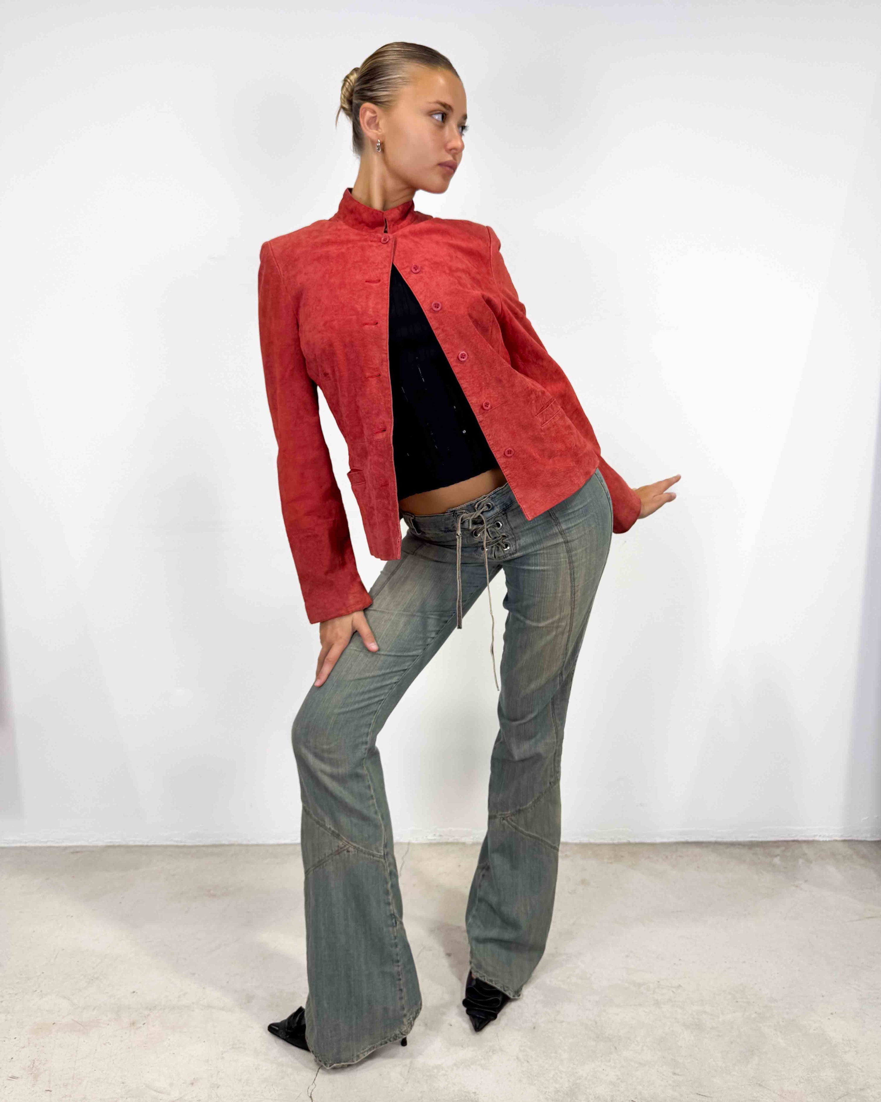 The madelyn leather jacket