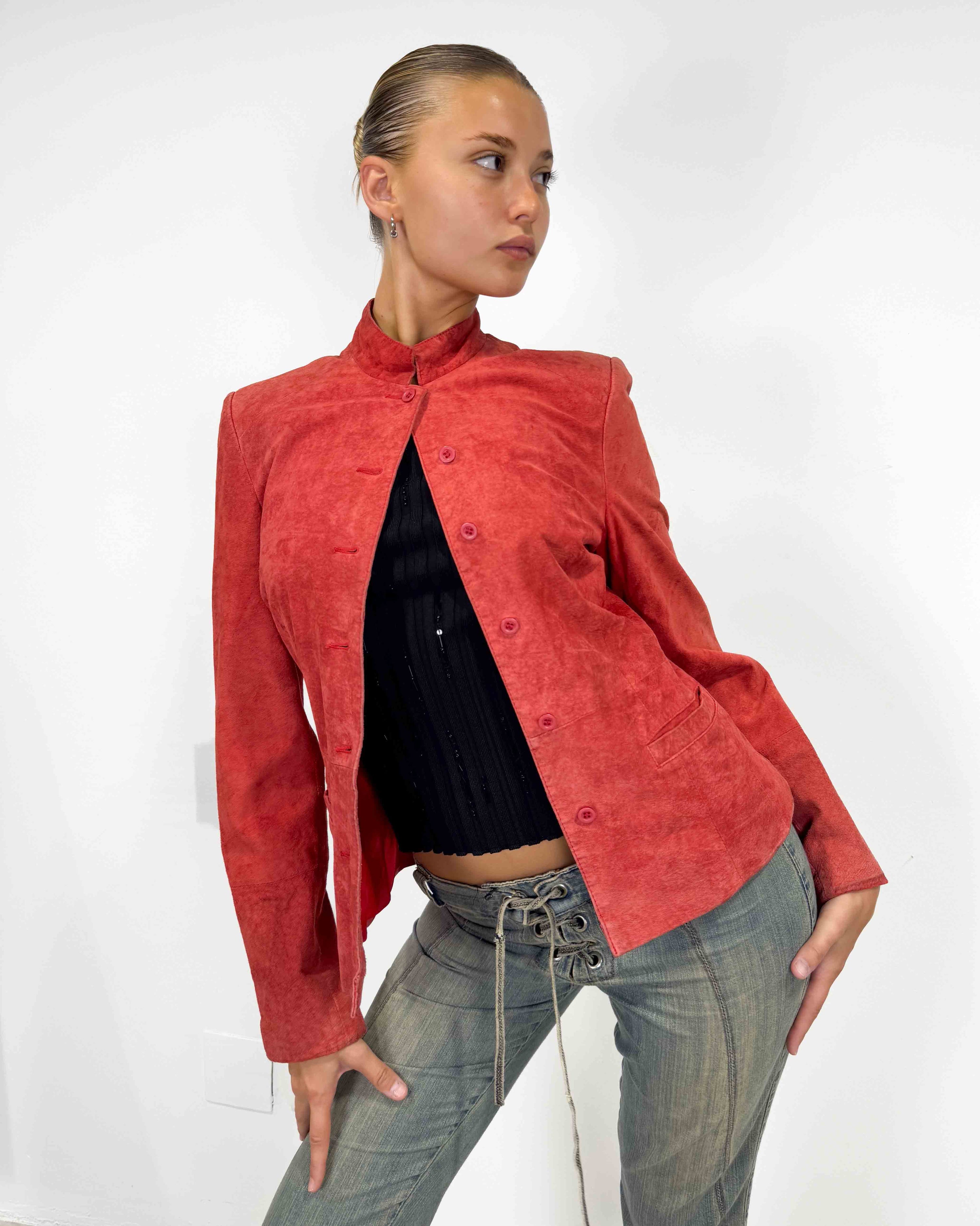The madelyn leather jacket