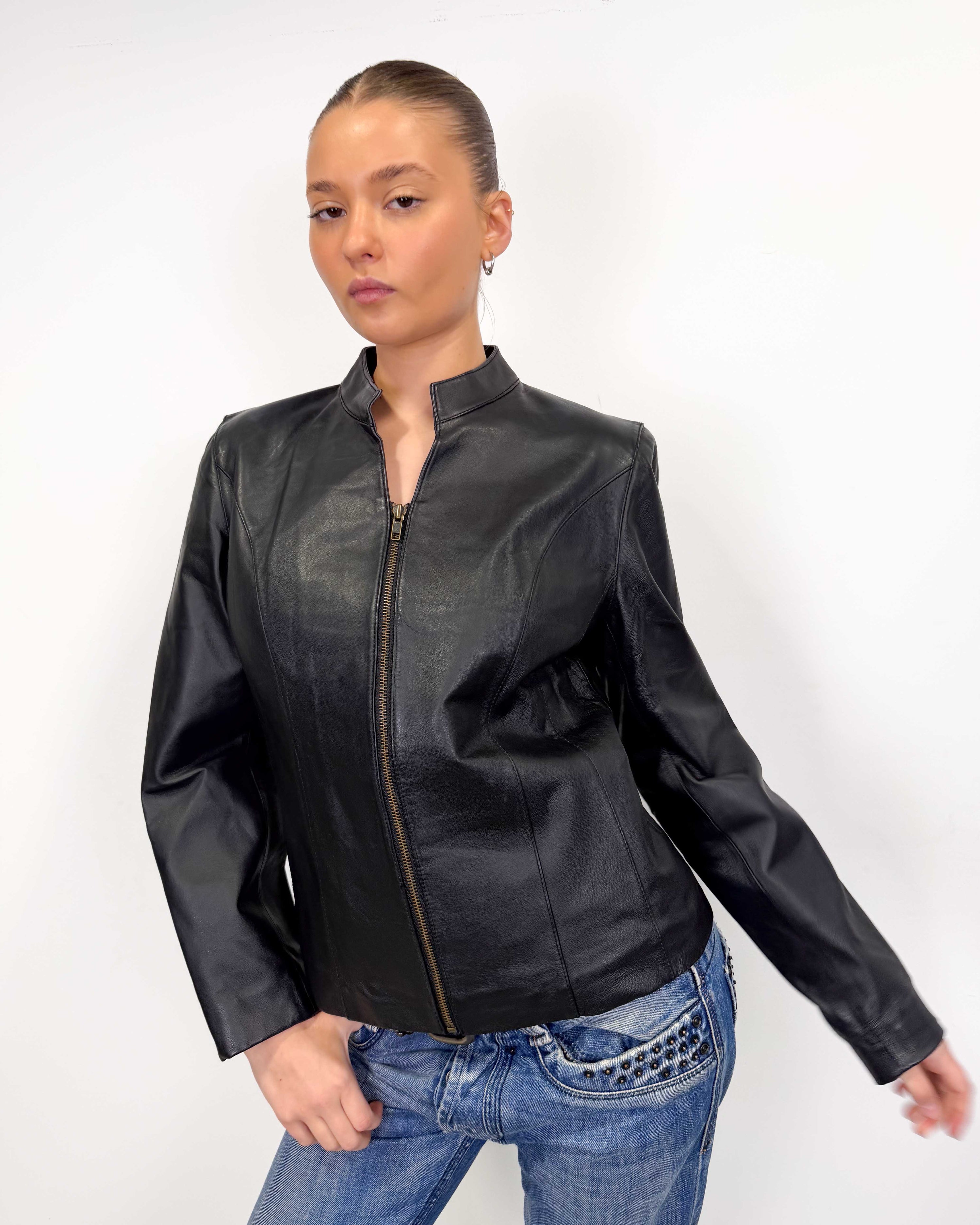 The marione leather jacket