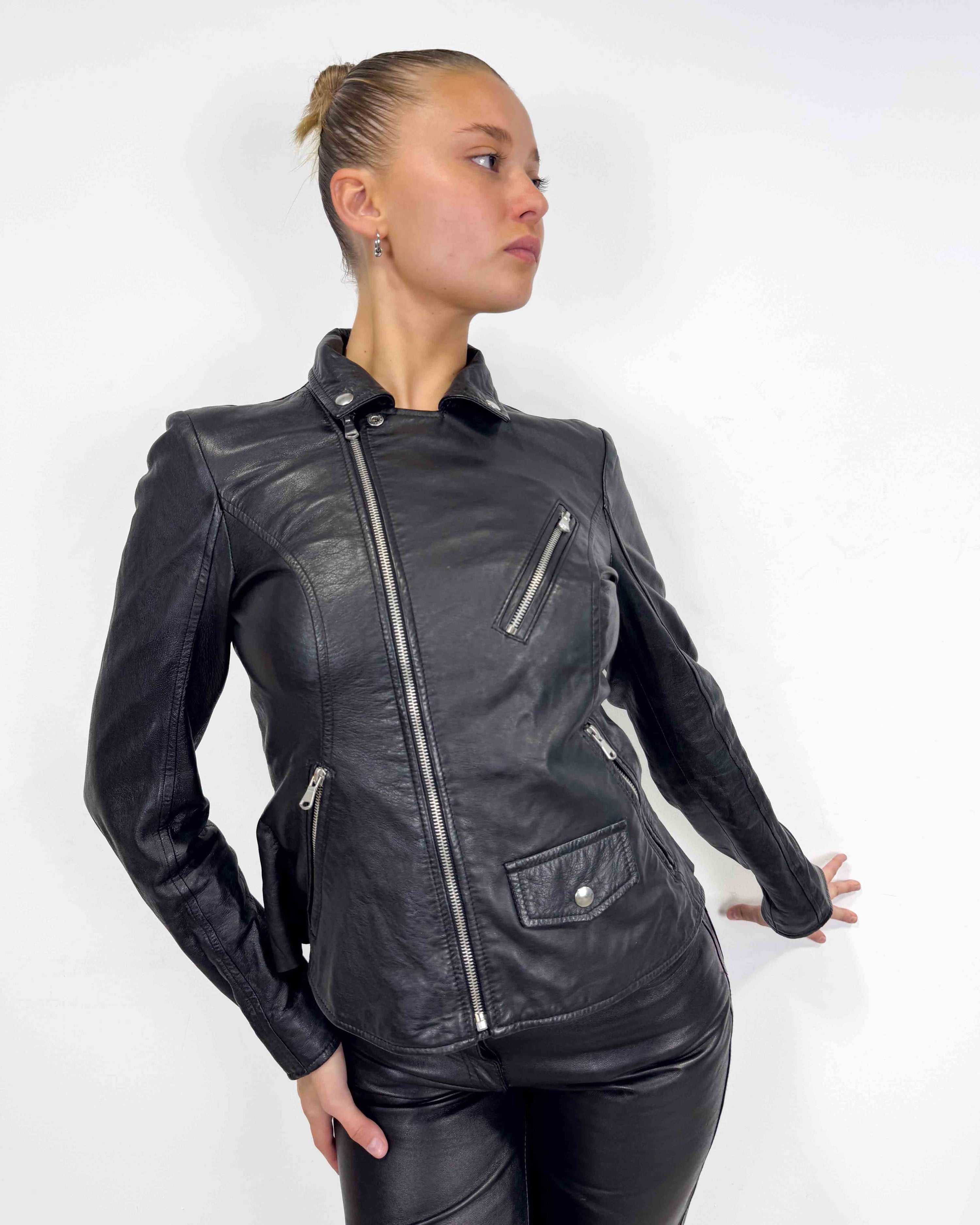 The lucie leather jacket