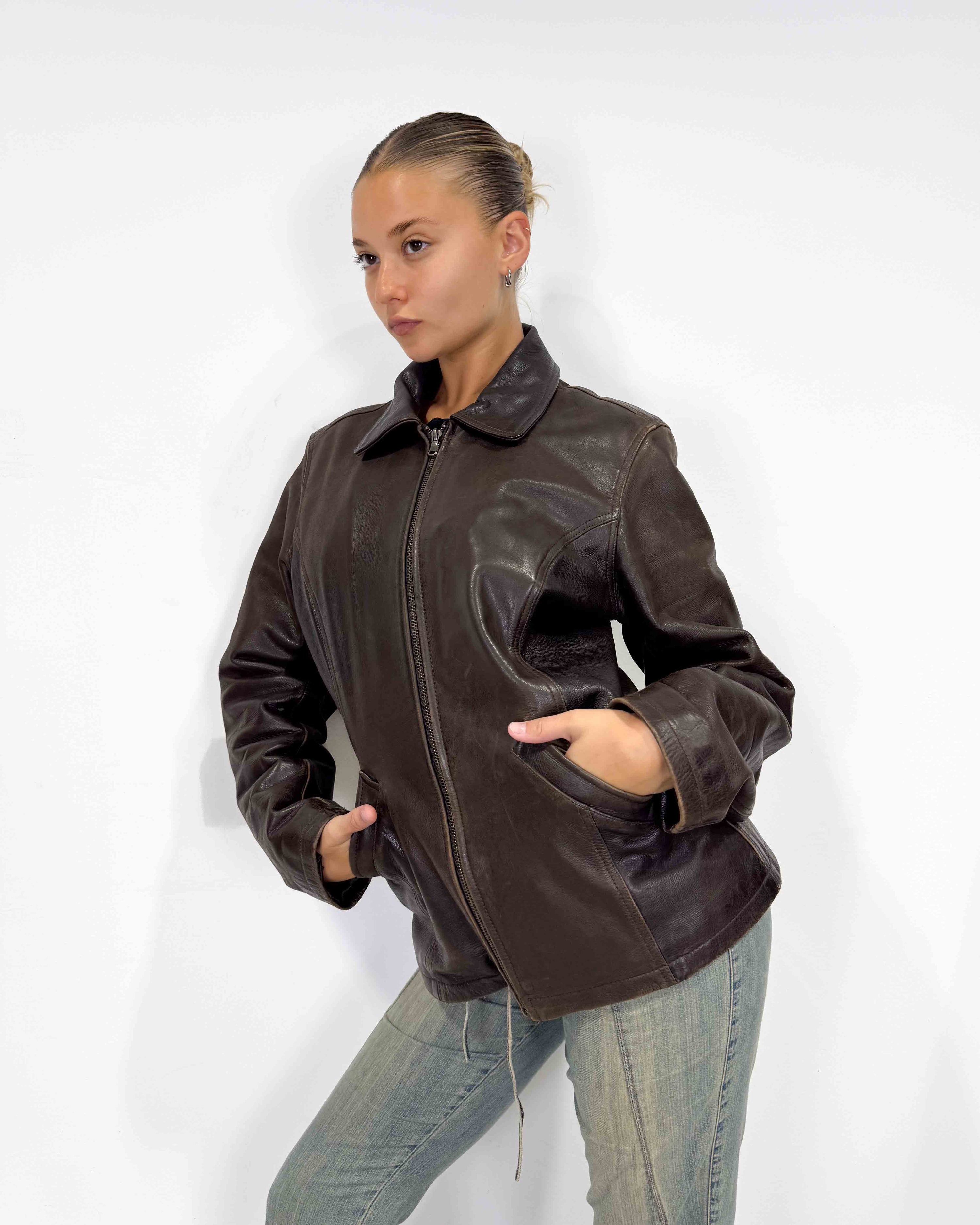 The lisbeth leather jacket