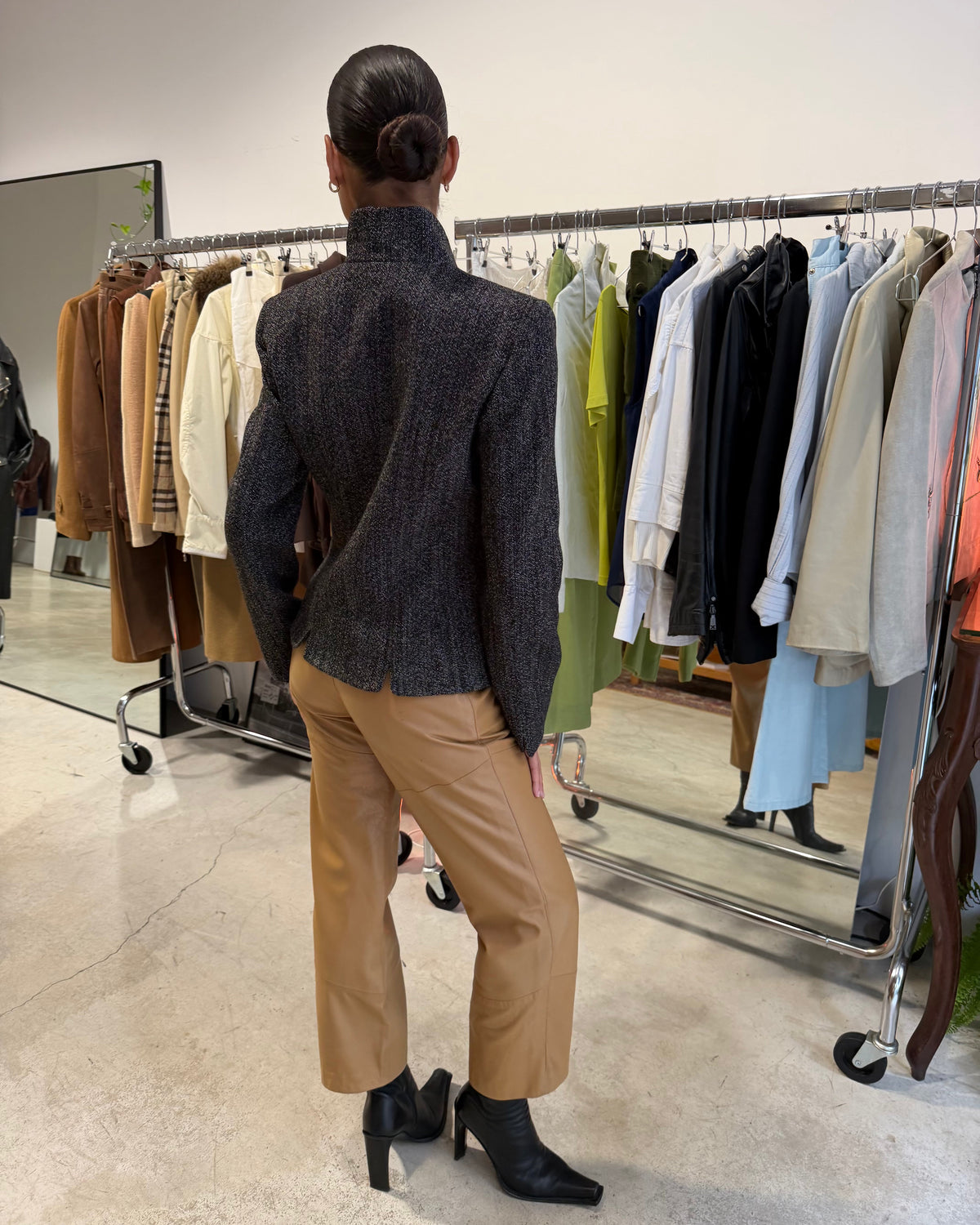 The tamara leather pants