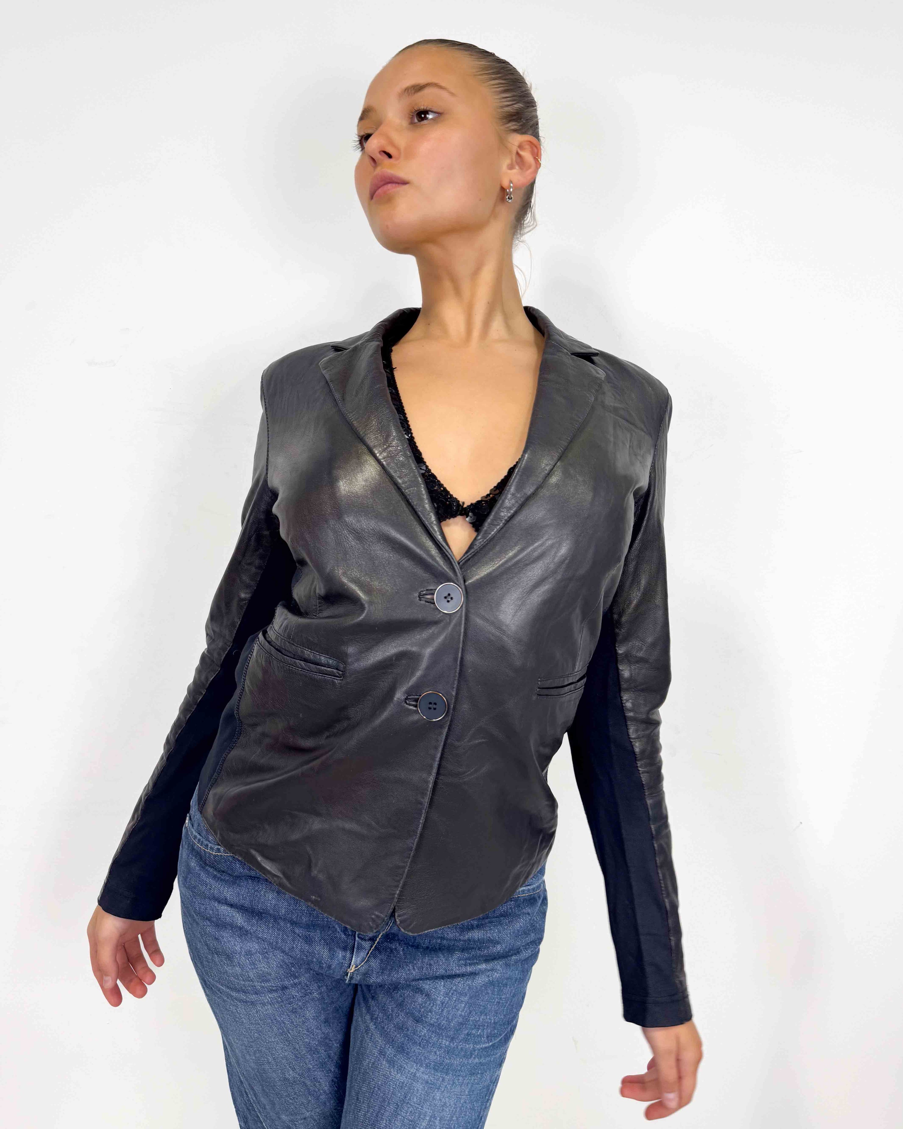 The helga leather jacket