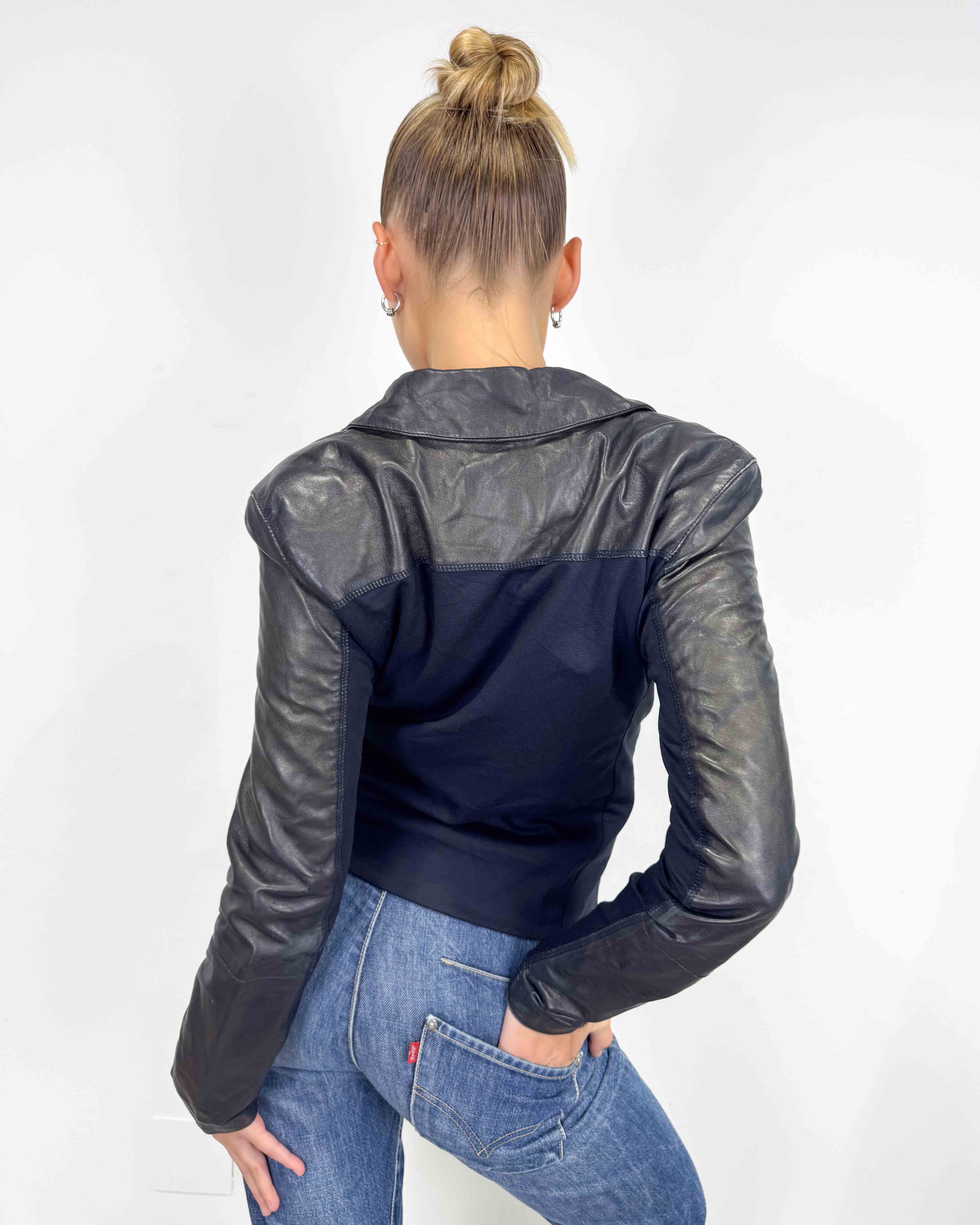 The helga leather jacket