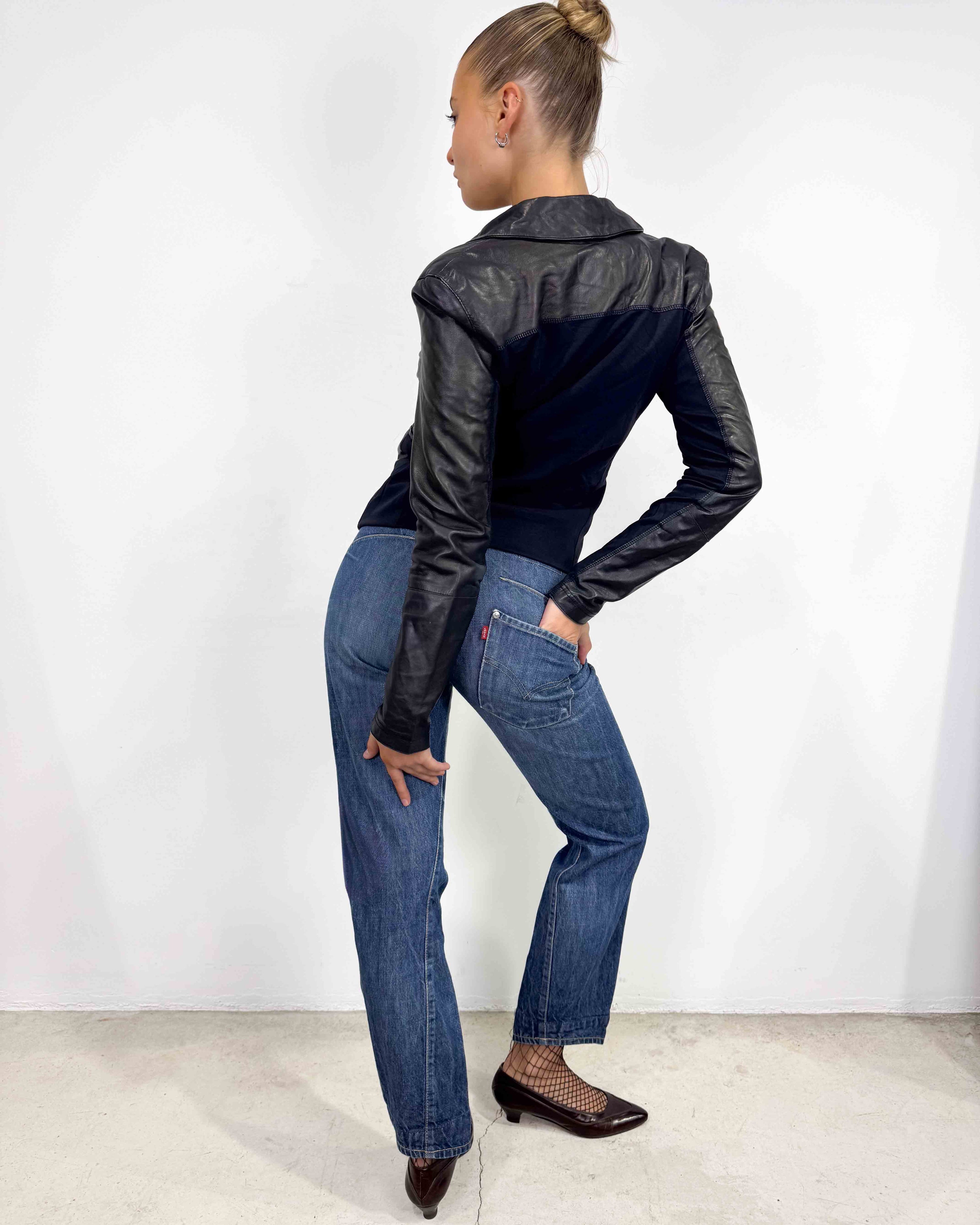 The helga leather jacket