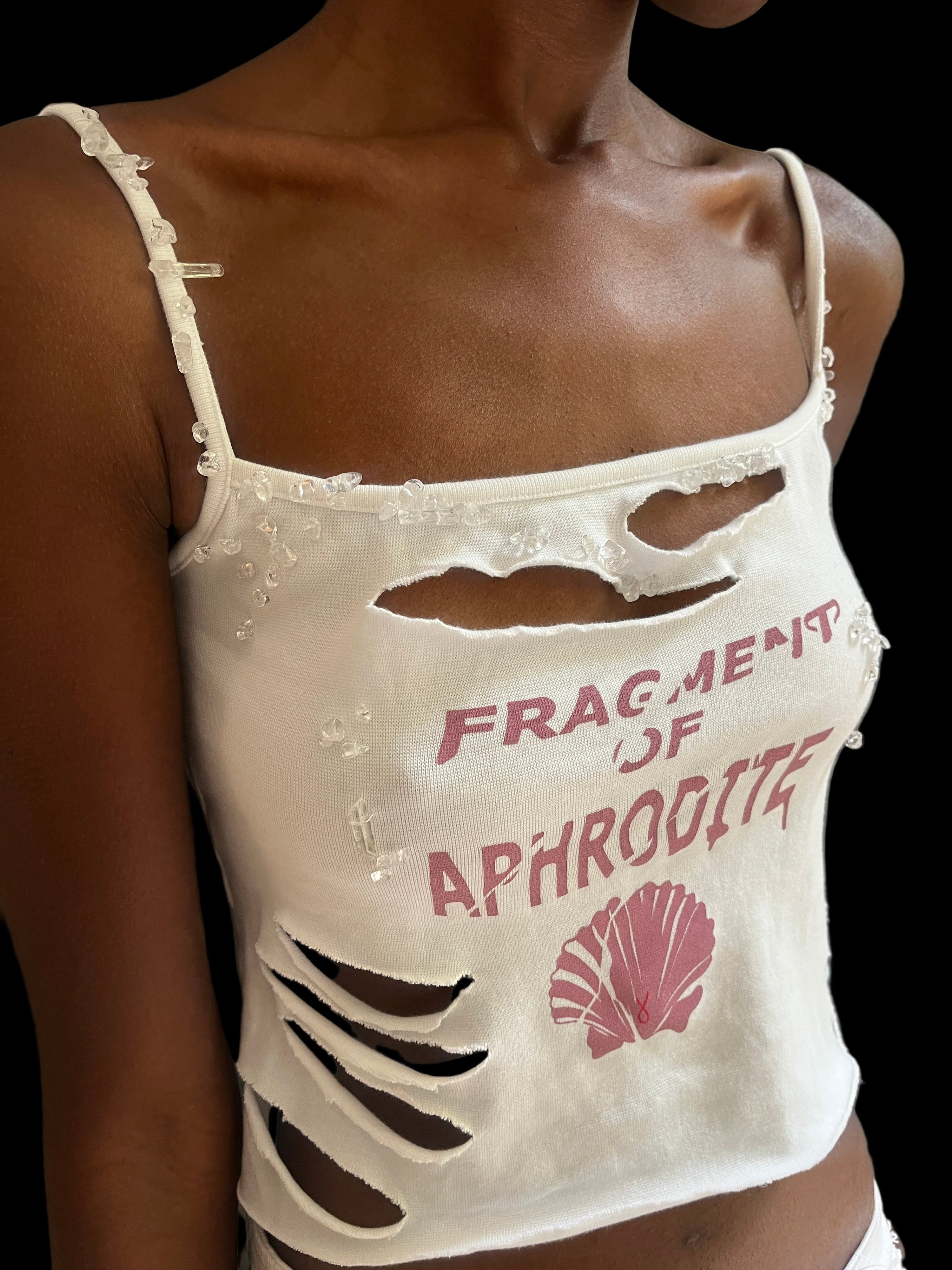 Fragment of aphrodite cami top