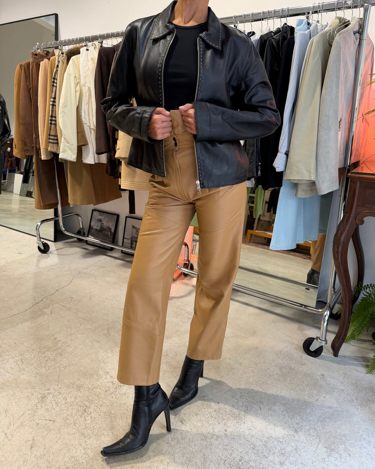 The anna leather jacket