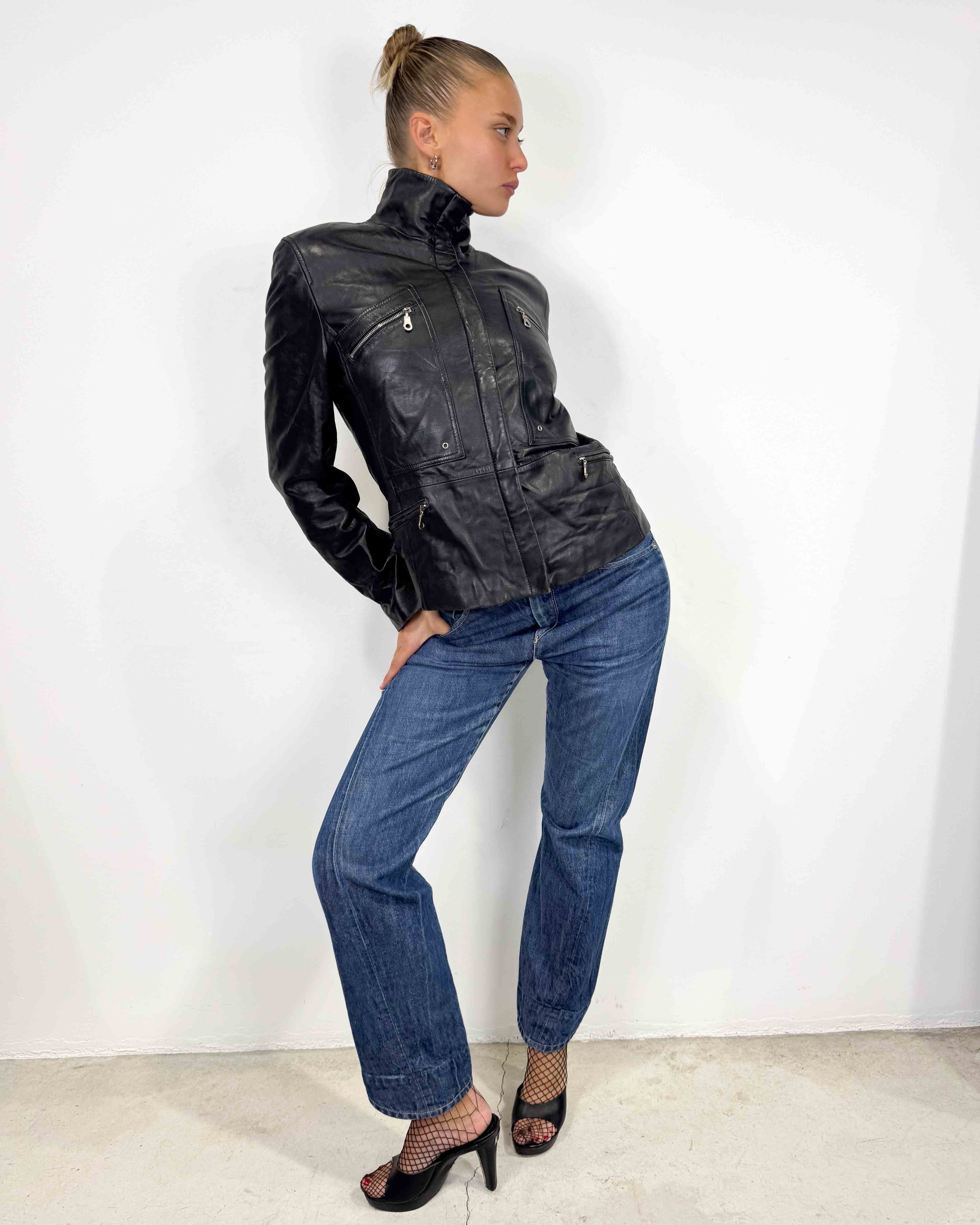 The bryony leather jacket