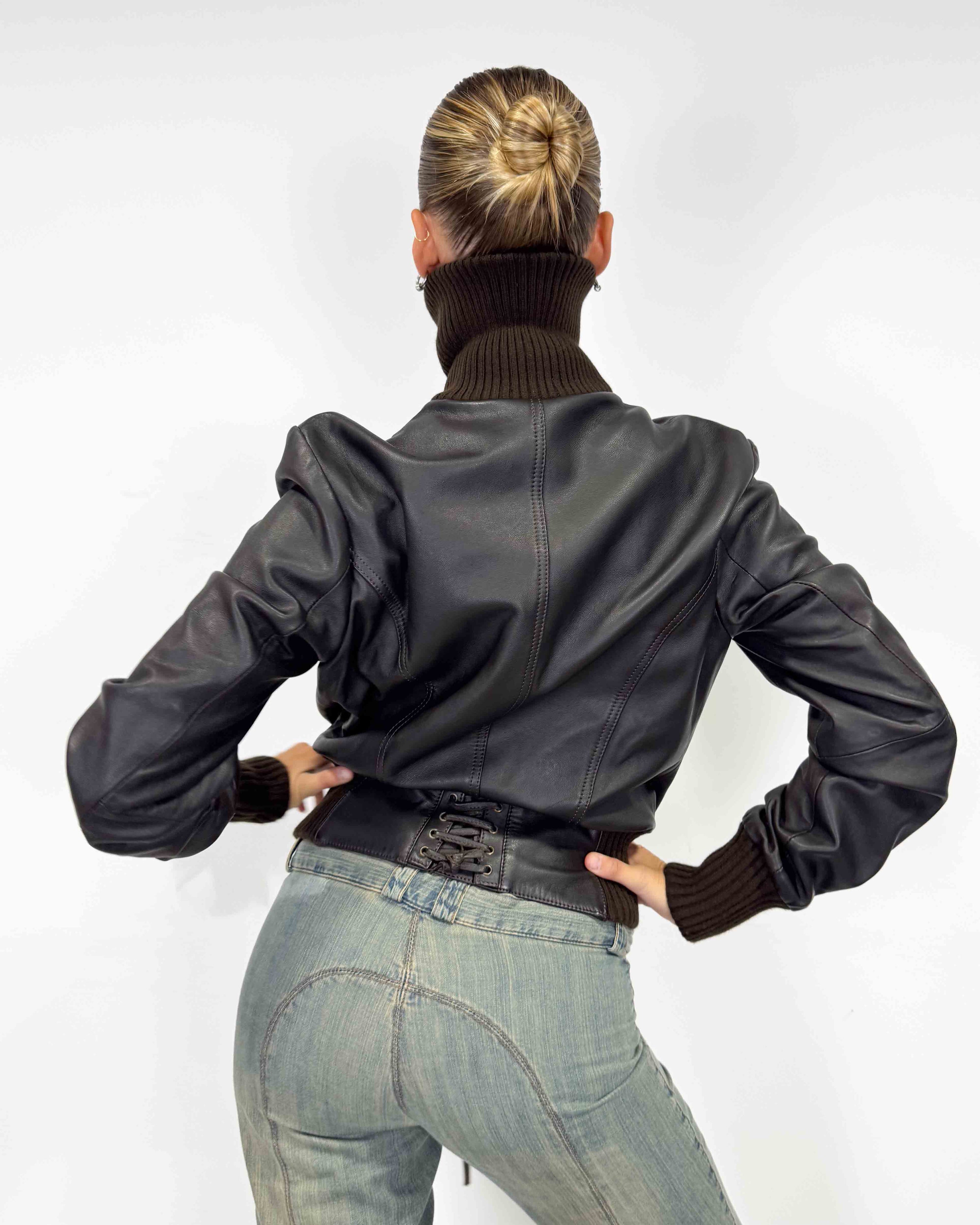 The farah leather jacket