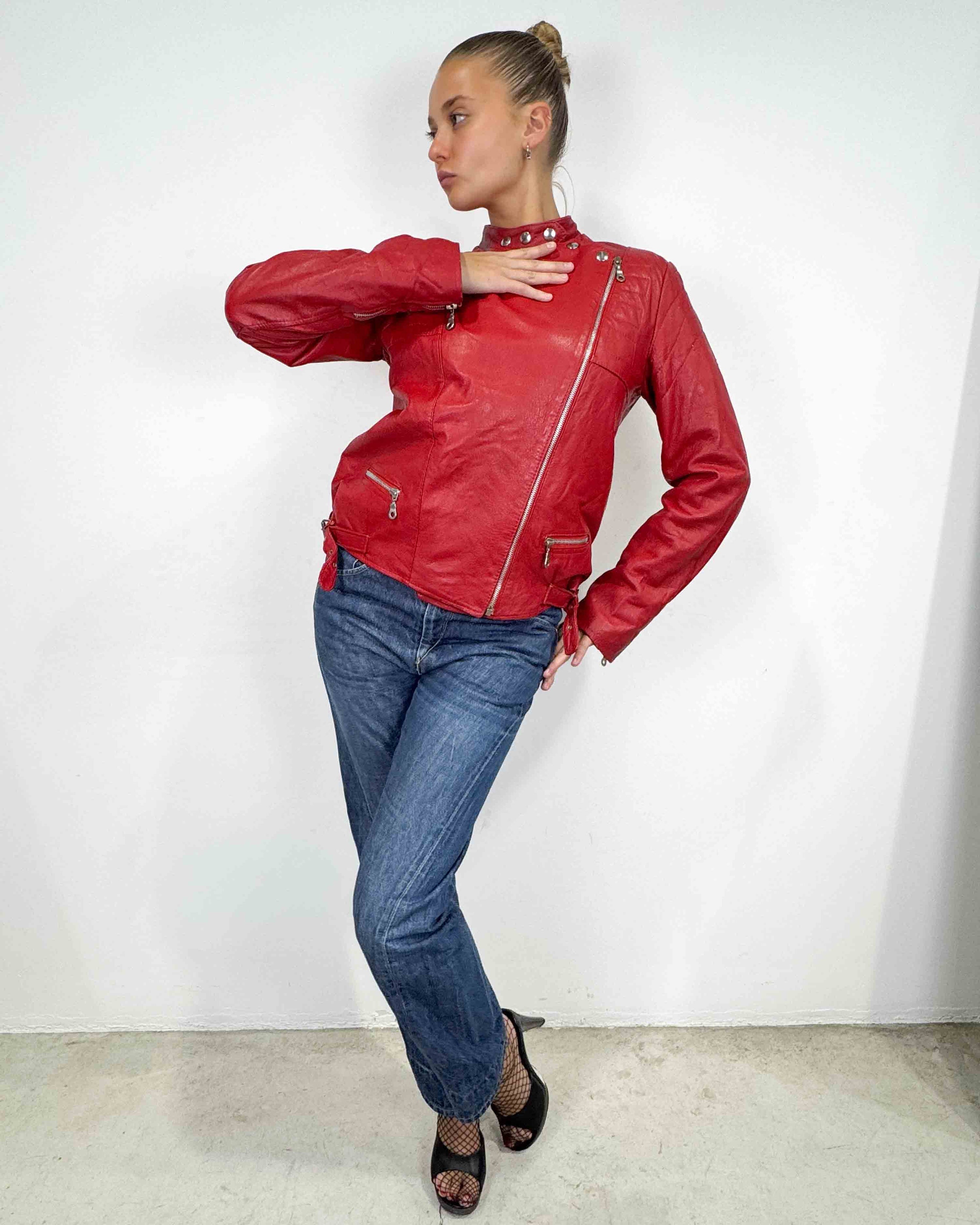The selena leather jacket