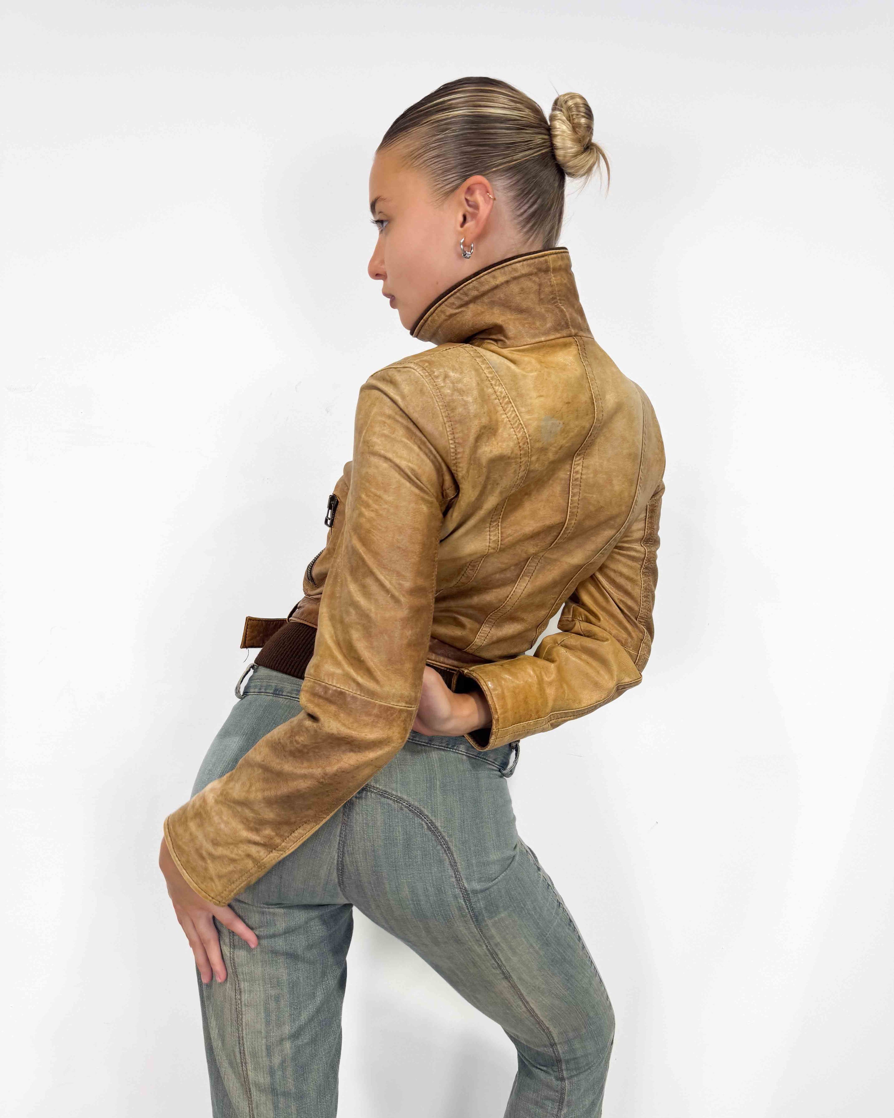 The duna leather jacket