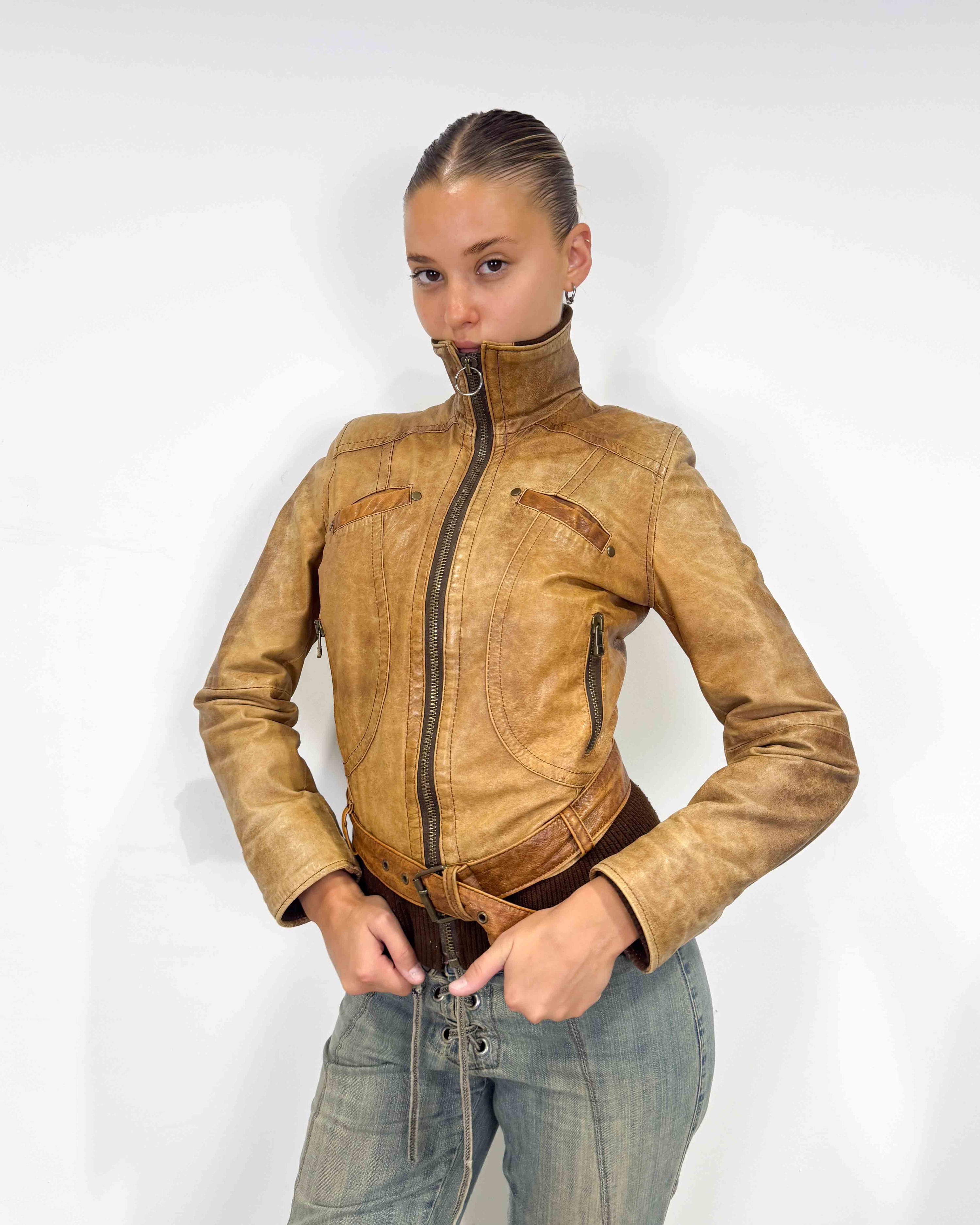 The duna leather jacket