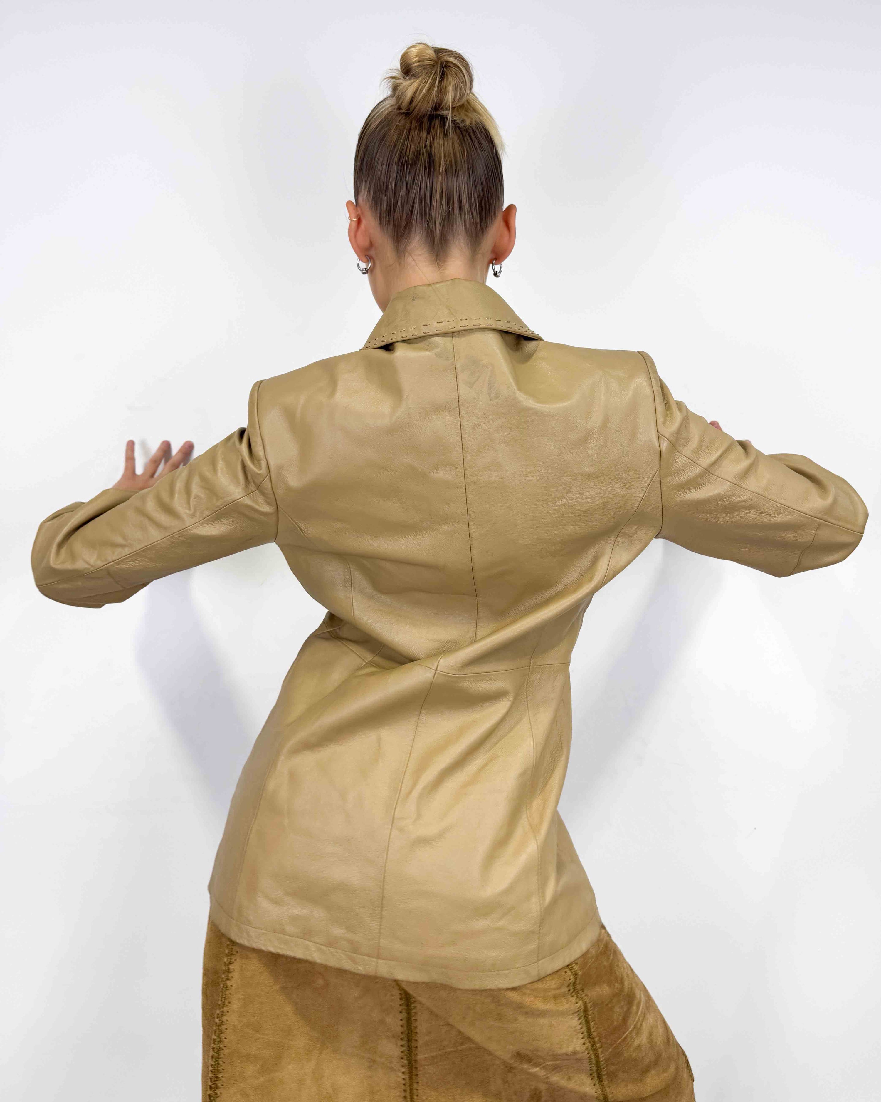 The casilda leather jacket