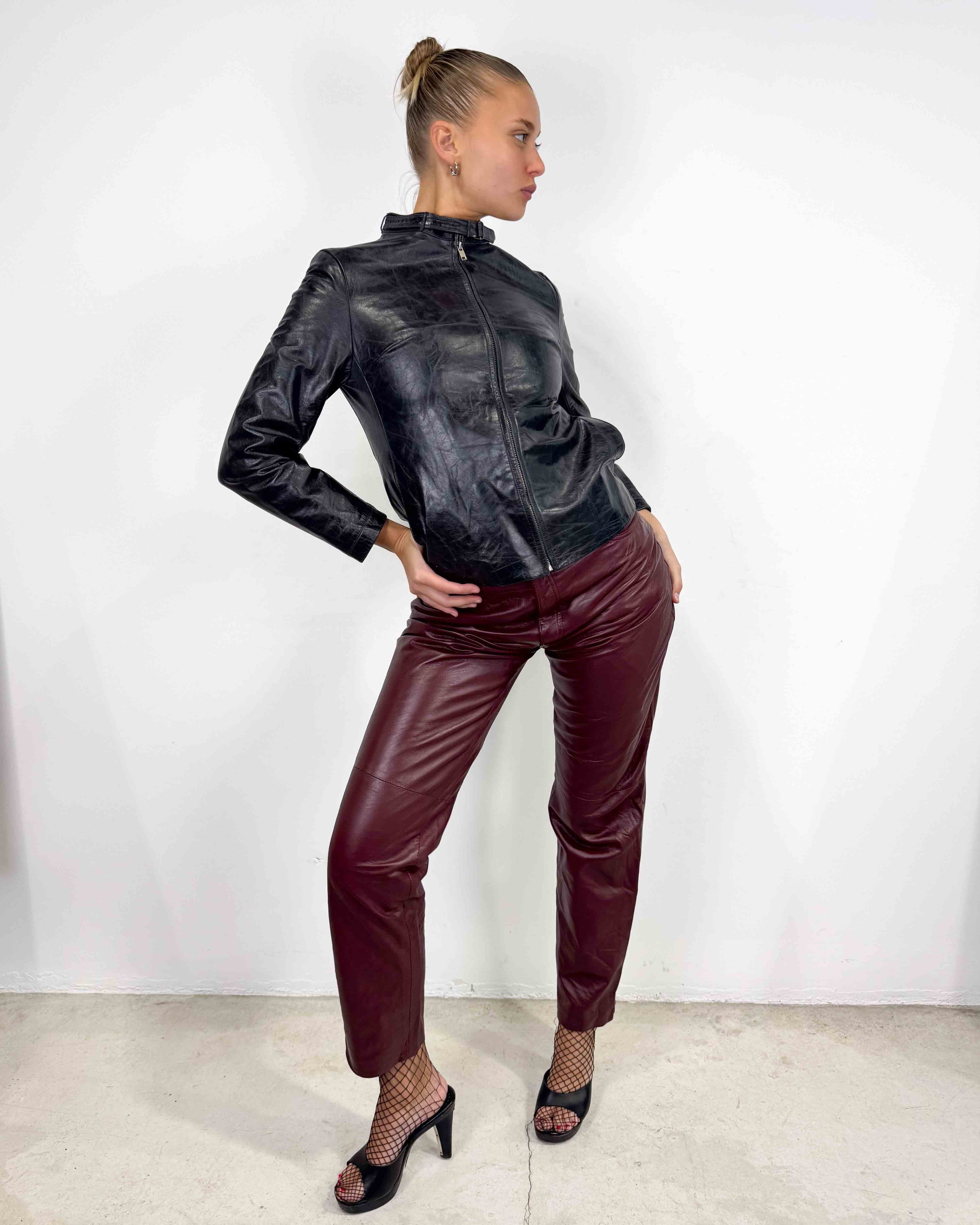 The bronte leather jacket