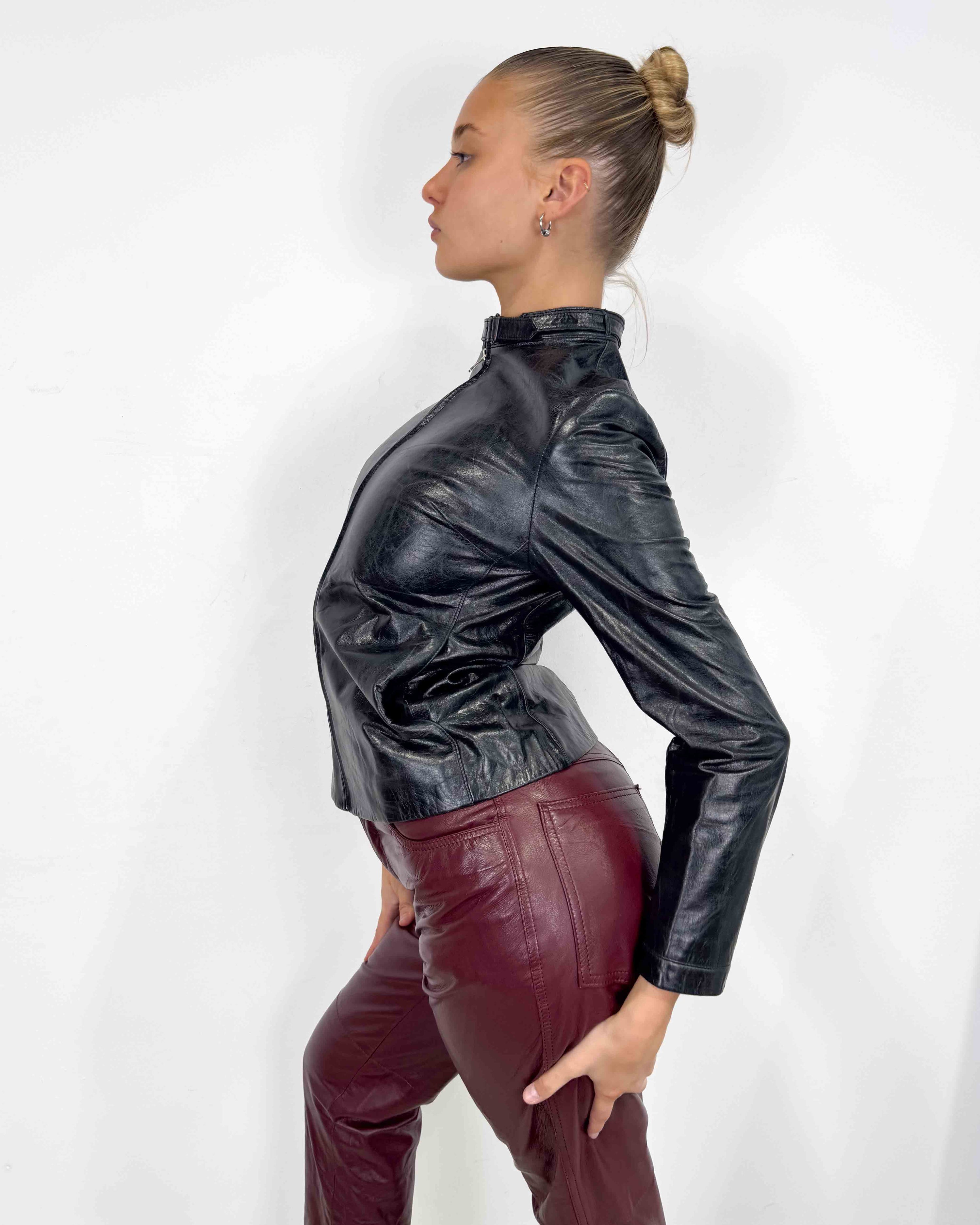 The bronte leather jacket