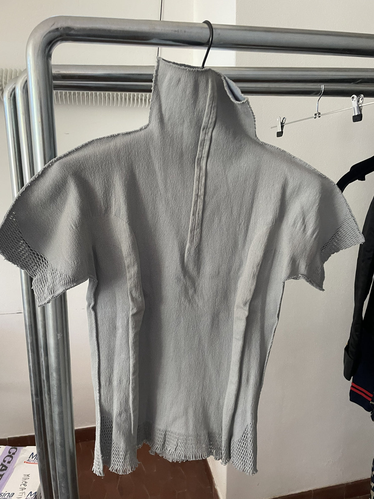 Issey miyake short sleeve top