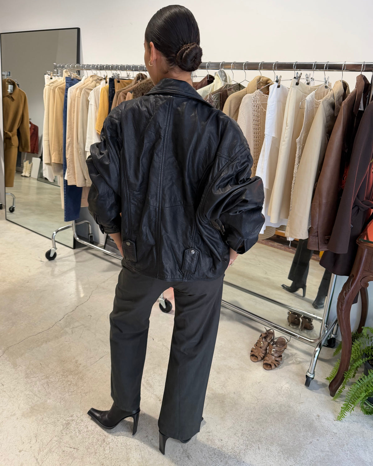 The susan leather jacket