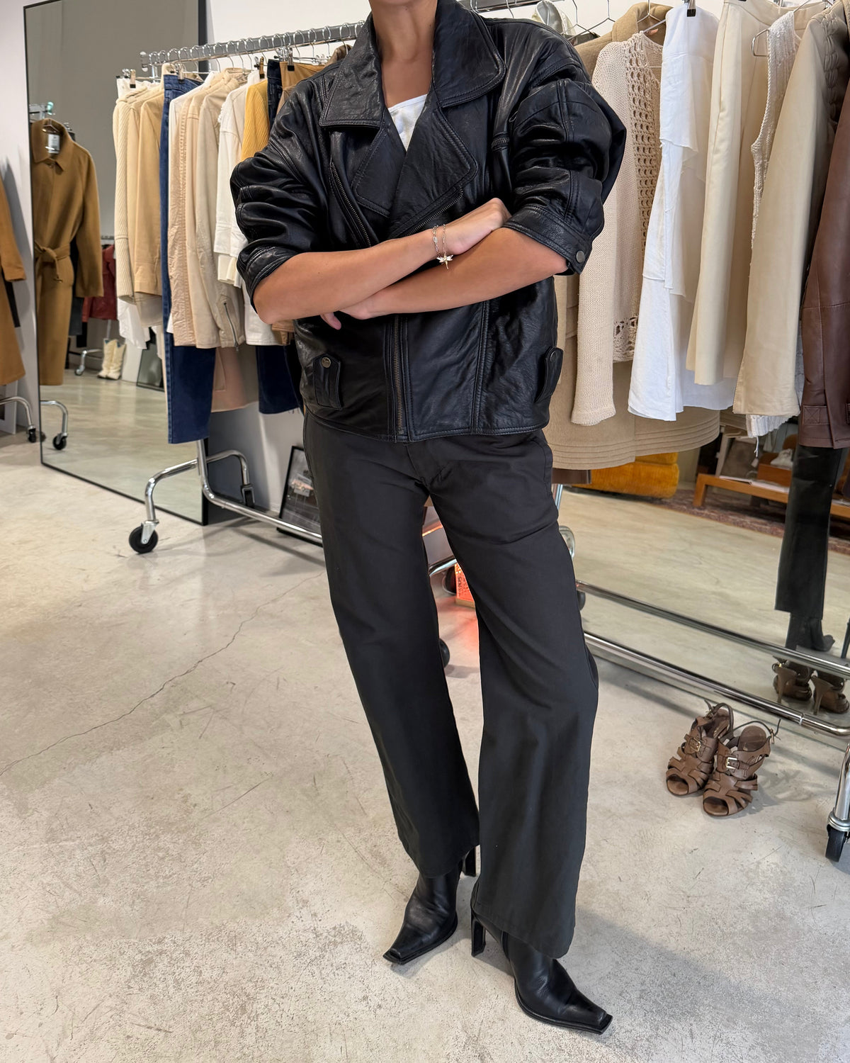 The susan leather jacket