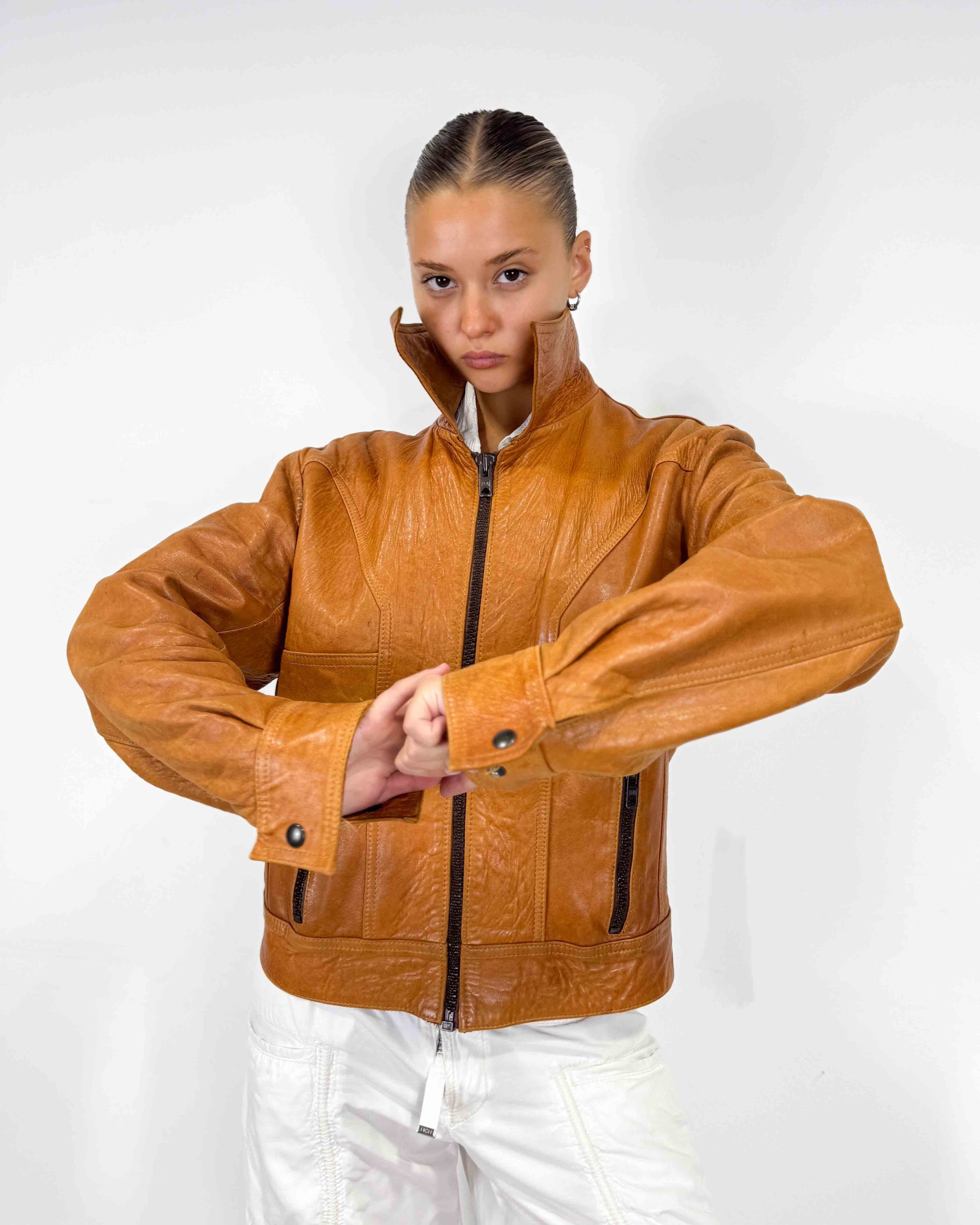 The virginia leather jacket