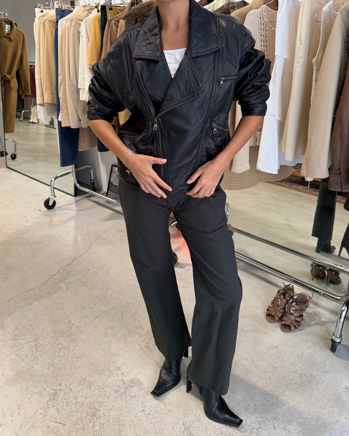 The susan leather jacket