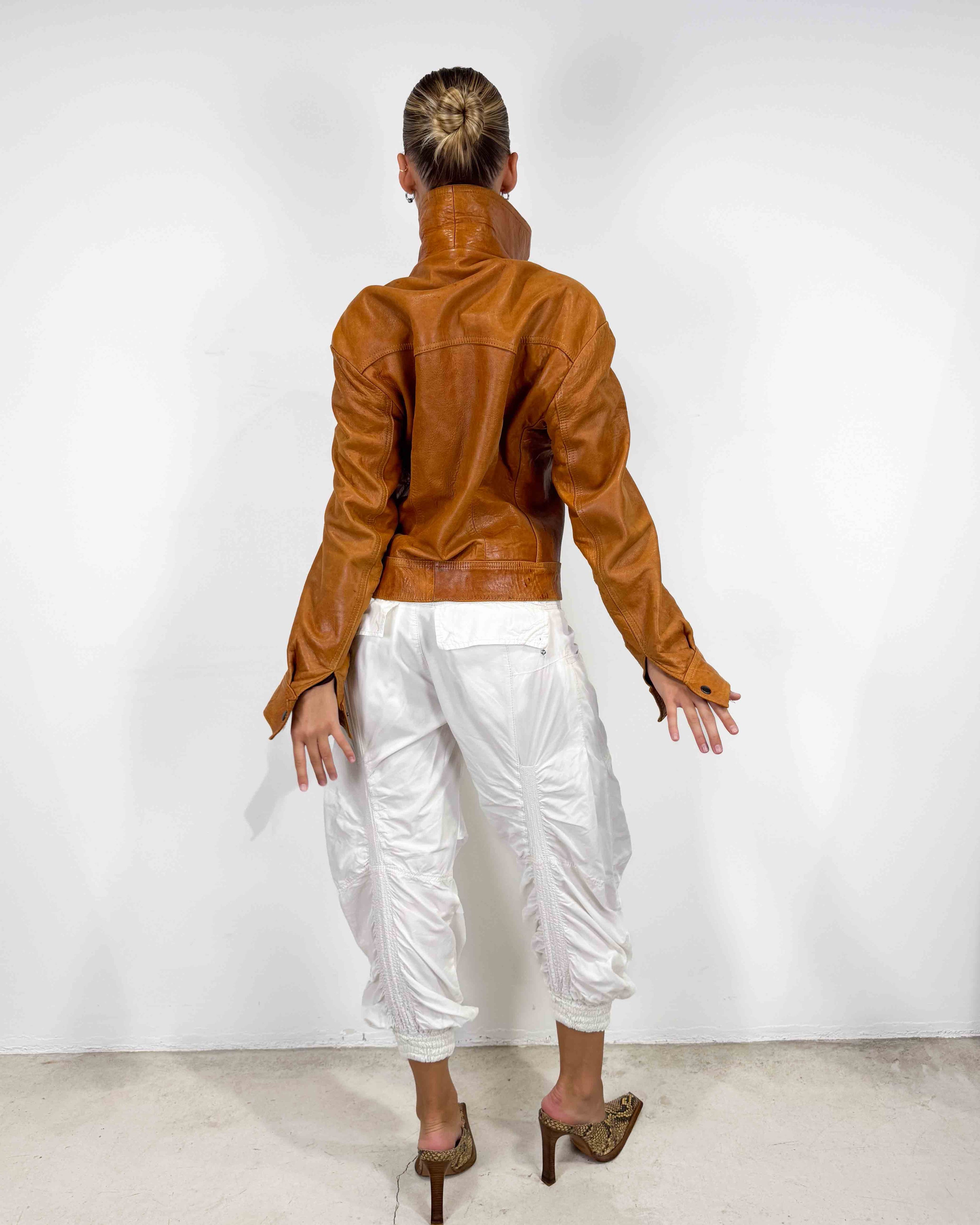 The virginia leather jacket