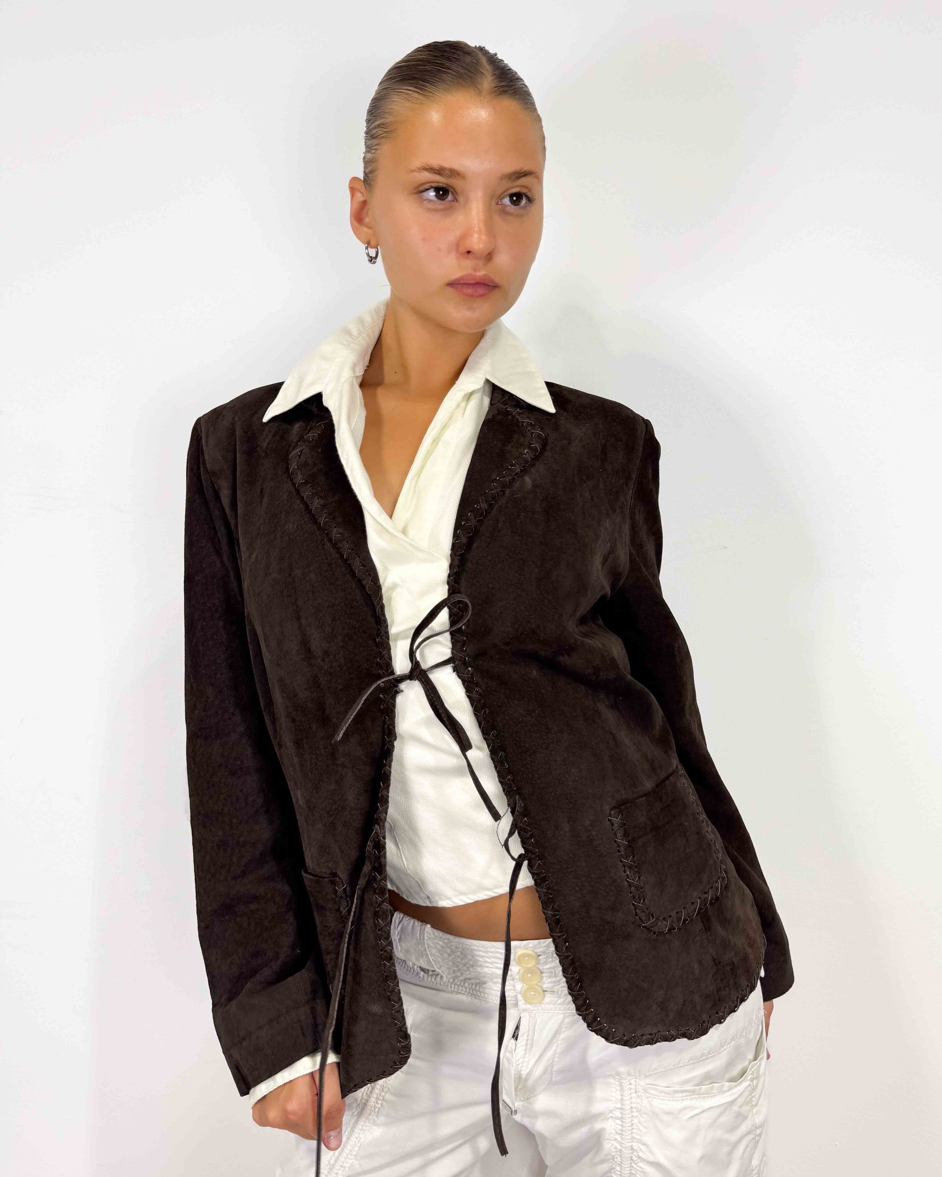 The vilma leather jacket